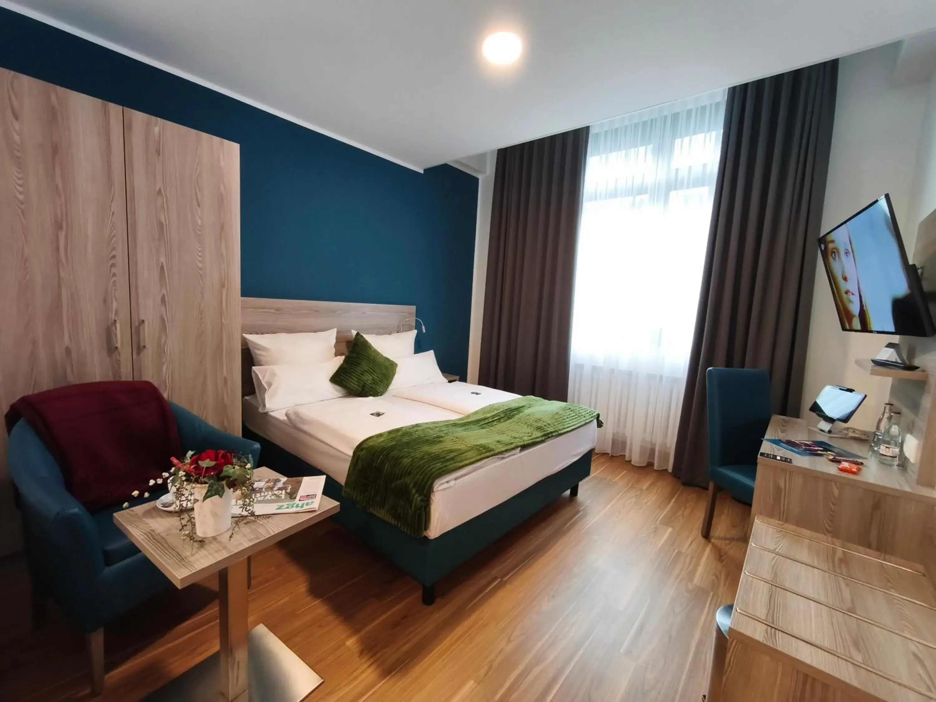 Double or Twin Room - single occupancy in New Work Hotel Essen Double or Twin Room - single occupancy in New Work Hotel Essen
