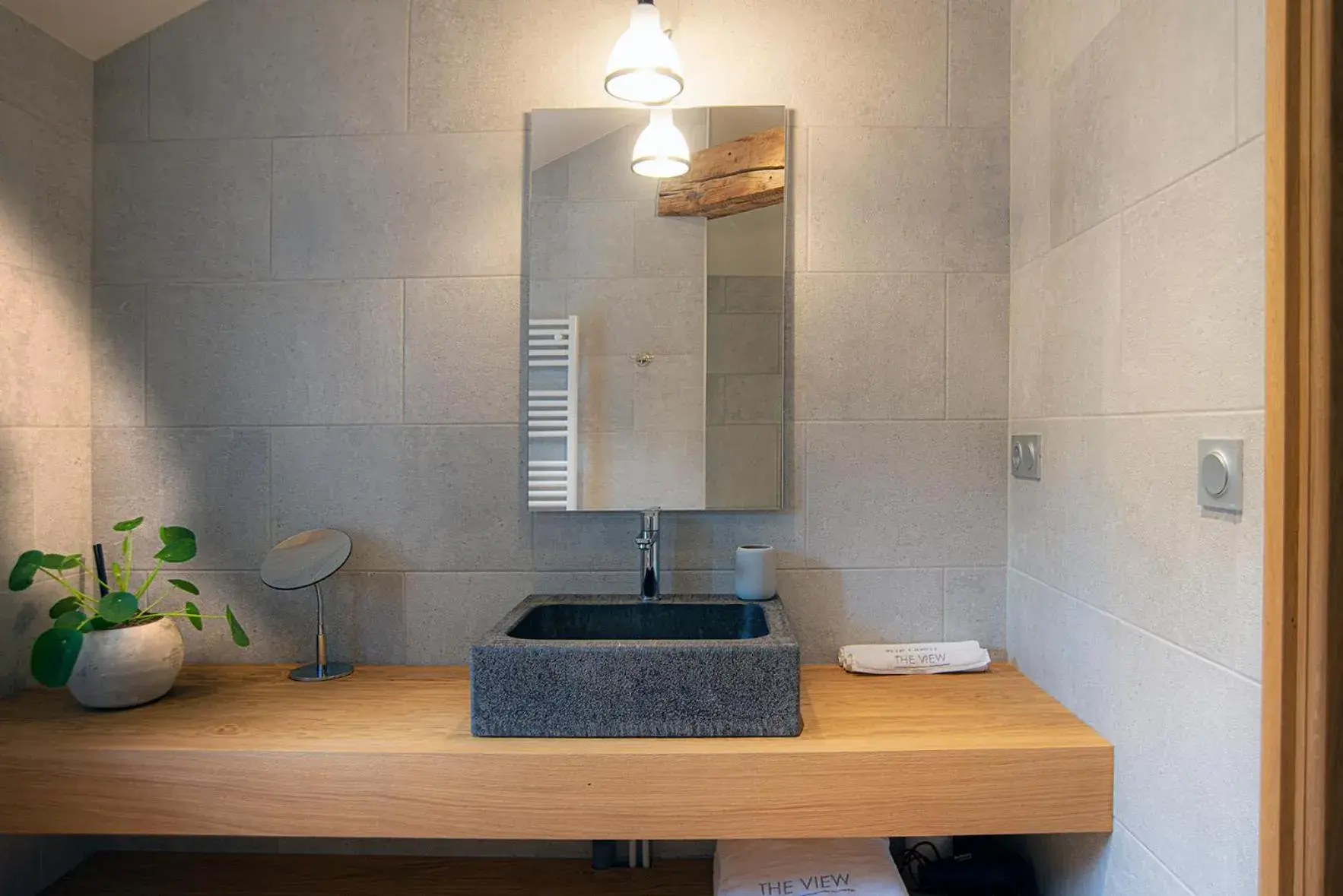 The view of Montpeyroux The view of Montpeyroux