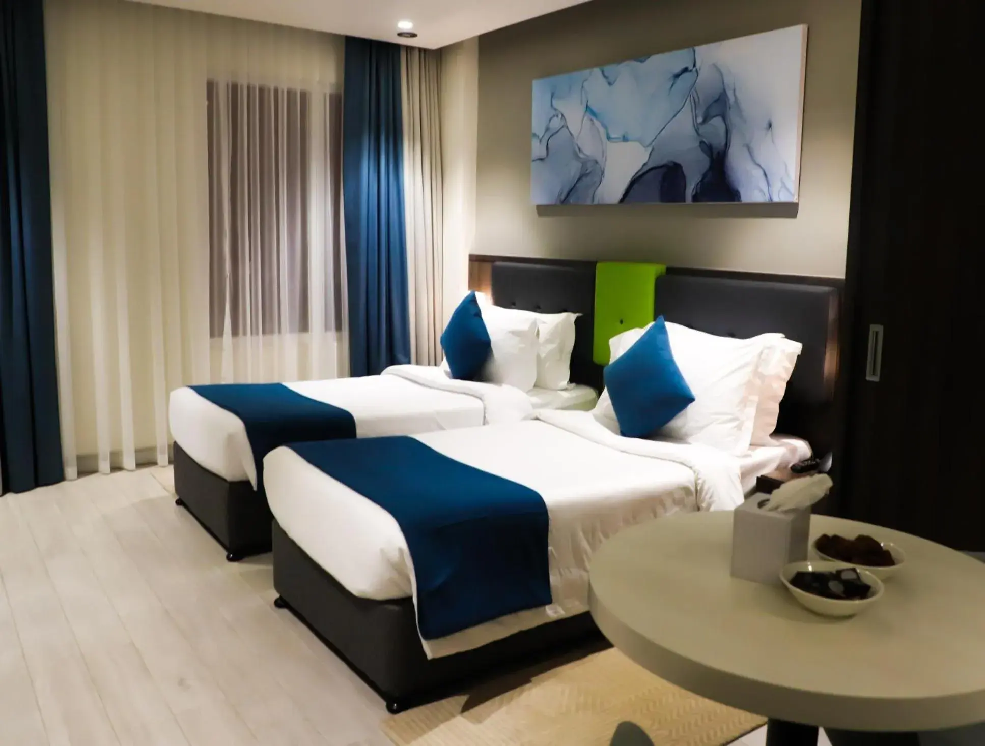 Deluxe Twin Room in Citadines Al Ghubrah Muscat Deluxe Twin Room in Citadines Al Ghubrah Muscat