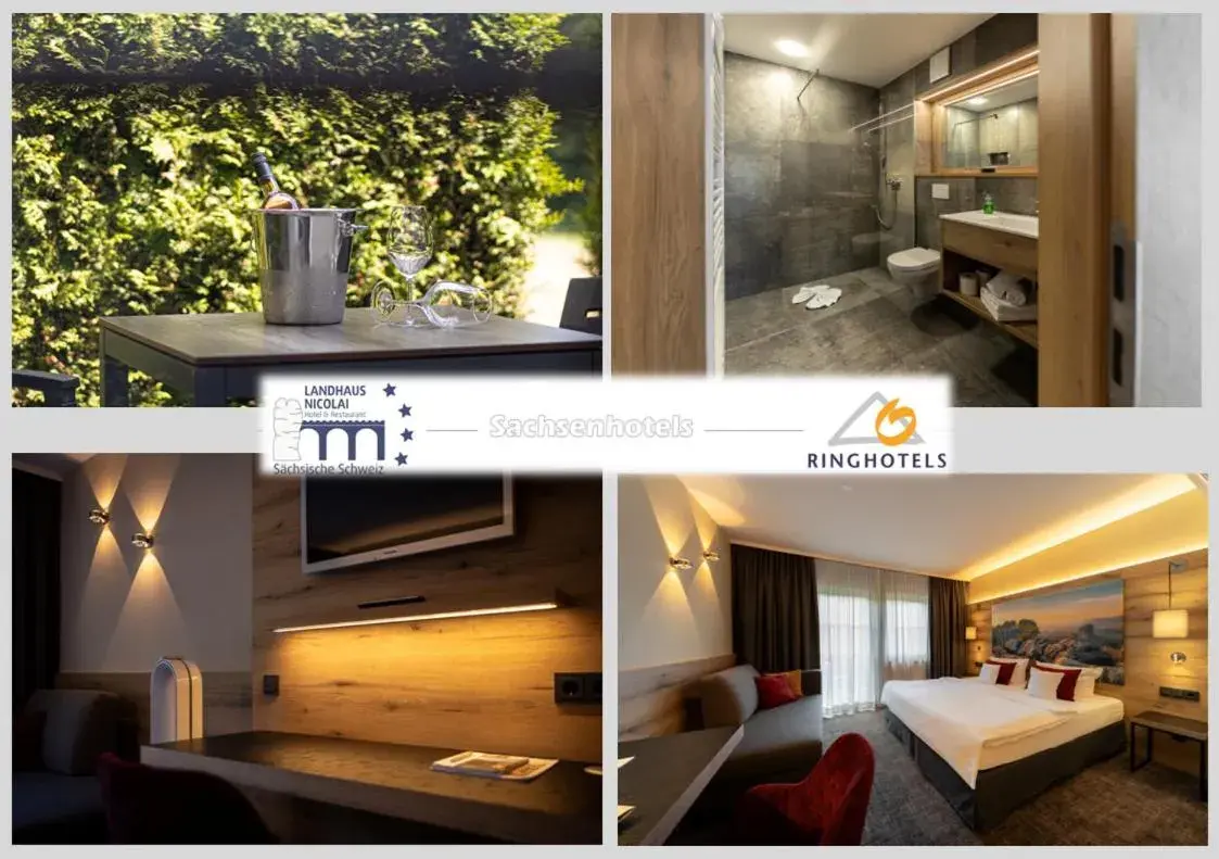 Double Room with Terrace in Ringhotel Landhaus Nicolai "Hotel Garni" Double Room with Terrace in Ringhotel Landhaus Nicolai "Hotel Garni"