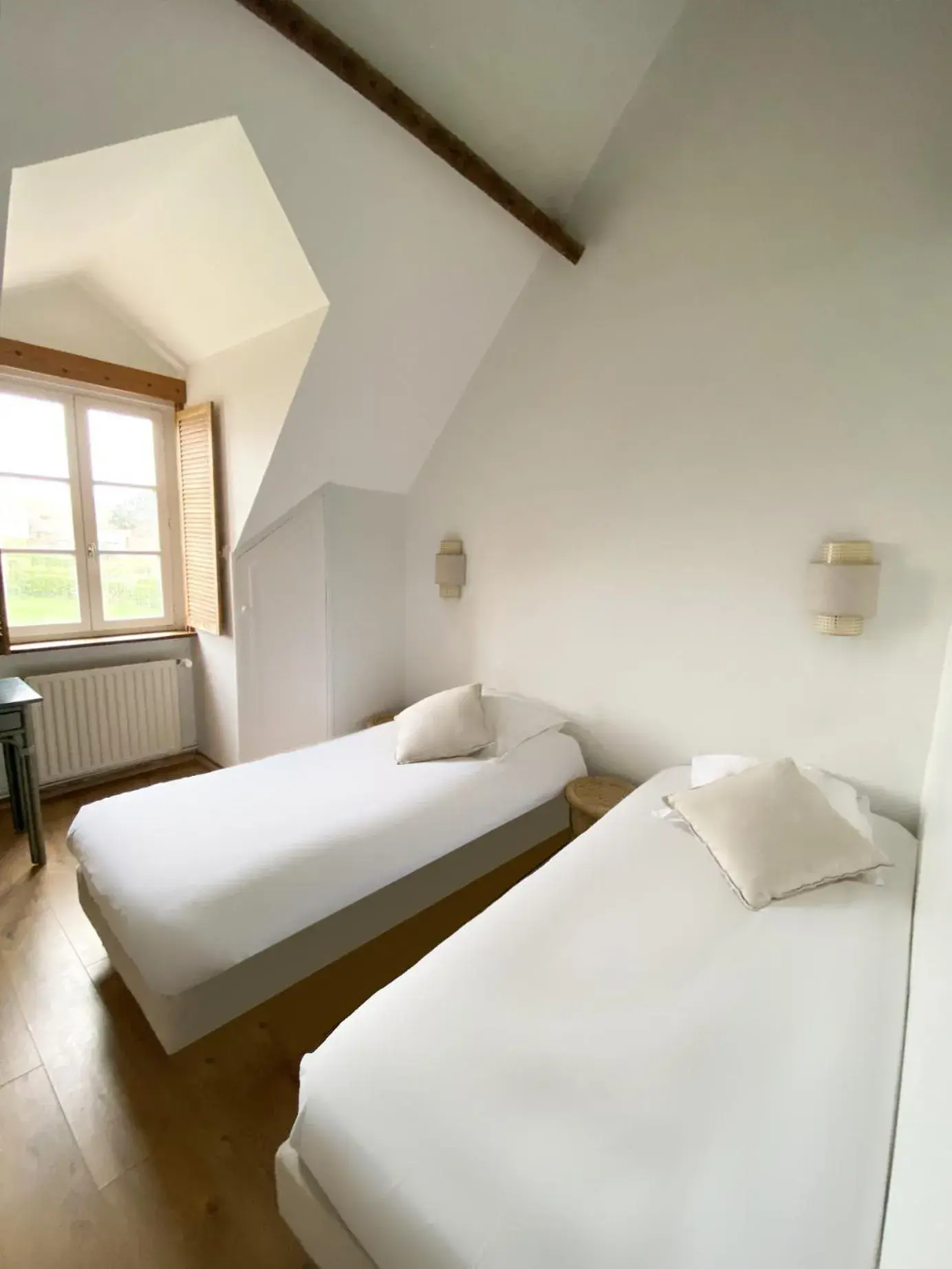 Twin Room with Lake View in Hôtel de La Plage - WISSANT Twin Room with Lake View in Hôtel de La Plage - WISSANT