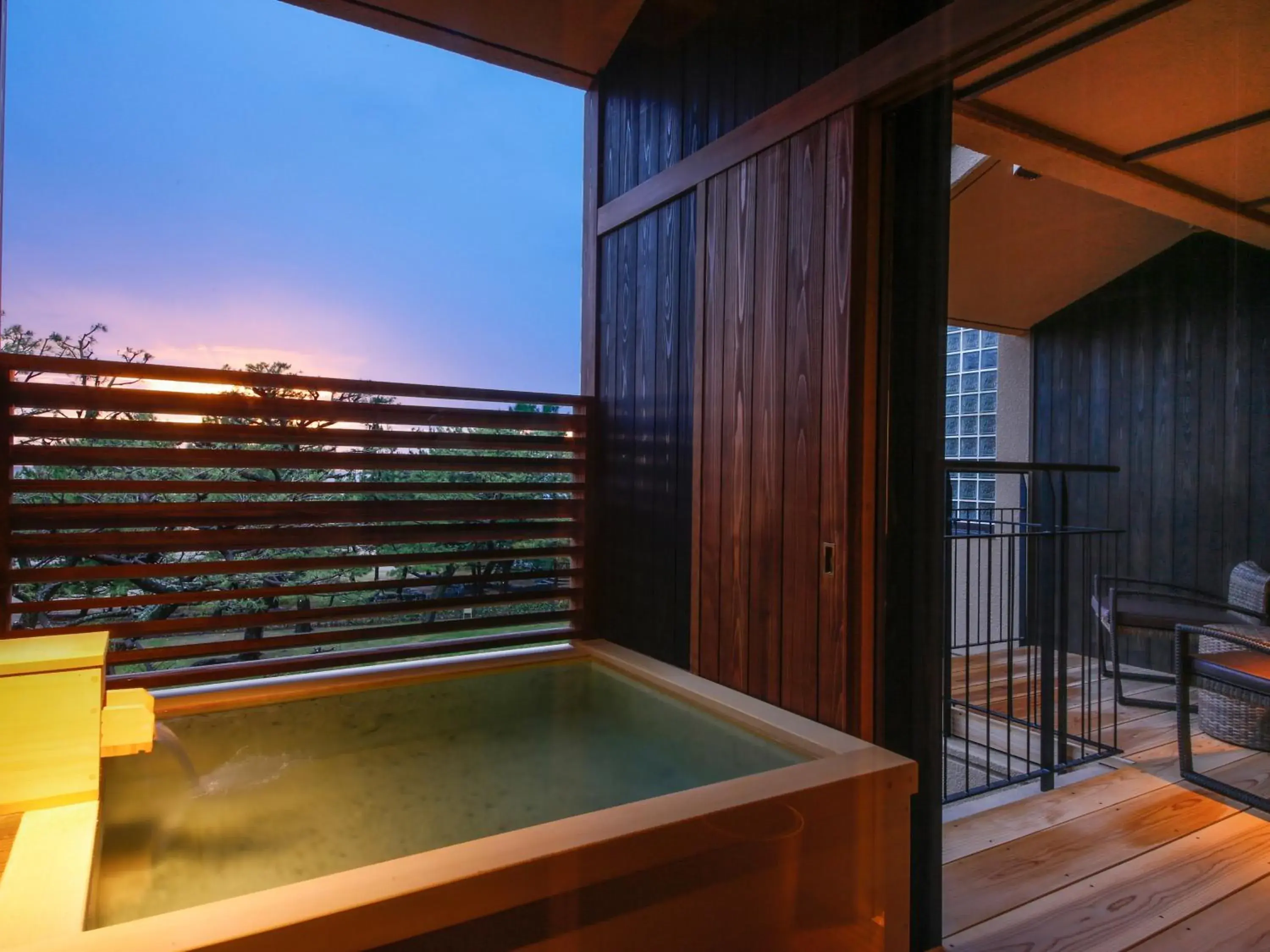 Japanese-Western Room with open-air bath TYPE J - Non-Smoking (3rd Floor) in Awaji Hamarikyu Takumi Japanese-Western Room with open-air bath TYPE J - Non-Smoking (3rd Floor) in Awaji Hamarikyu Takumi