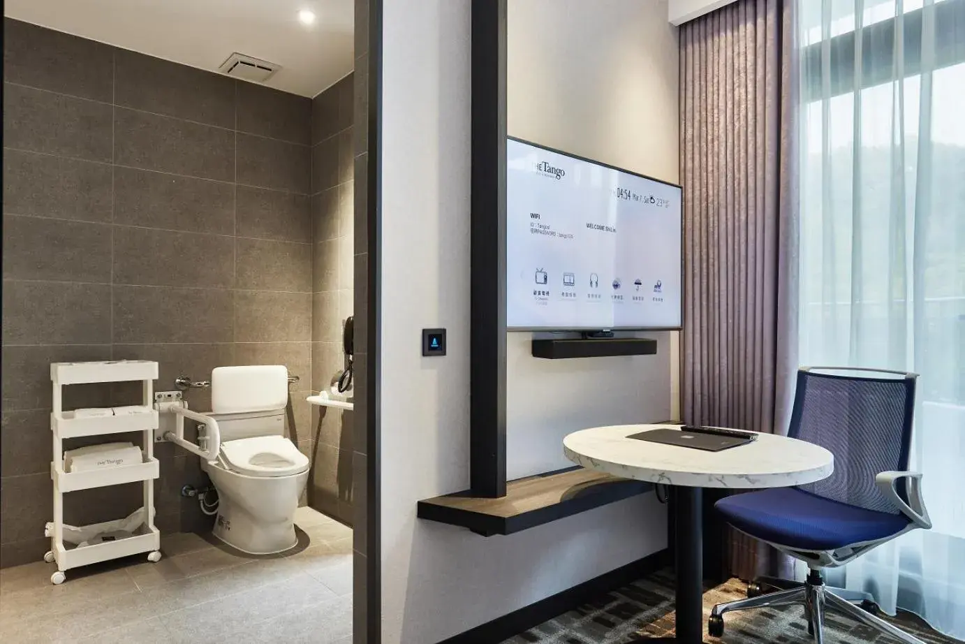 Double Room - Disability Access in The Tango Hotel Taipei Shilin Double Room - Disability Access in The Tango Hotel Taipei Shilin