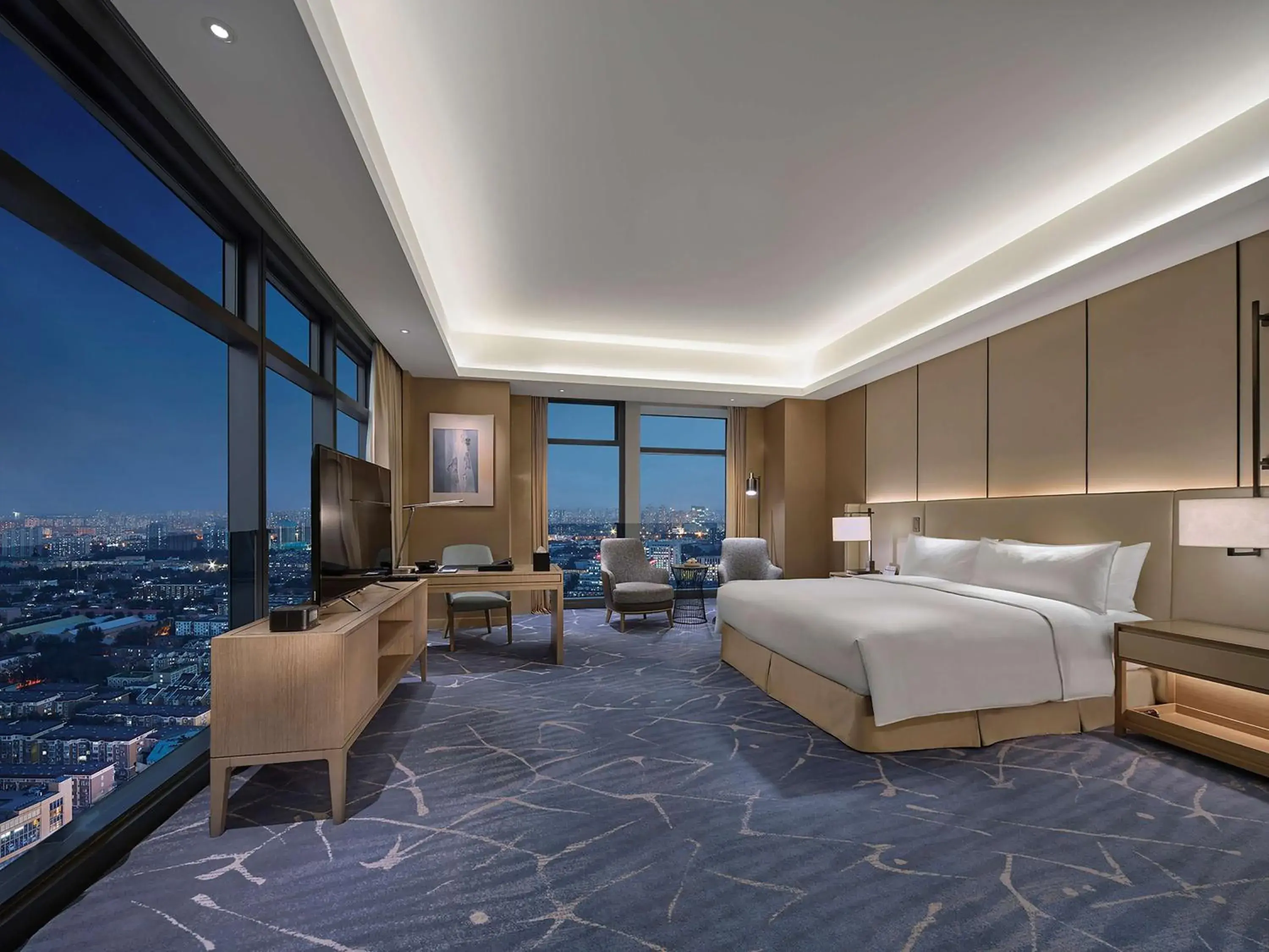 Deluxe King Room in Hilton Beijing Tongzhou Deluxe King Room in Hilton Beijing Tongzhou
