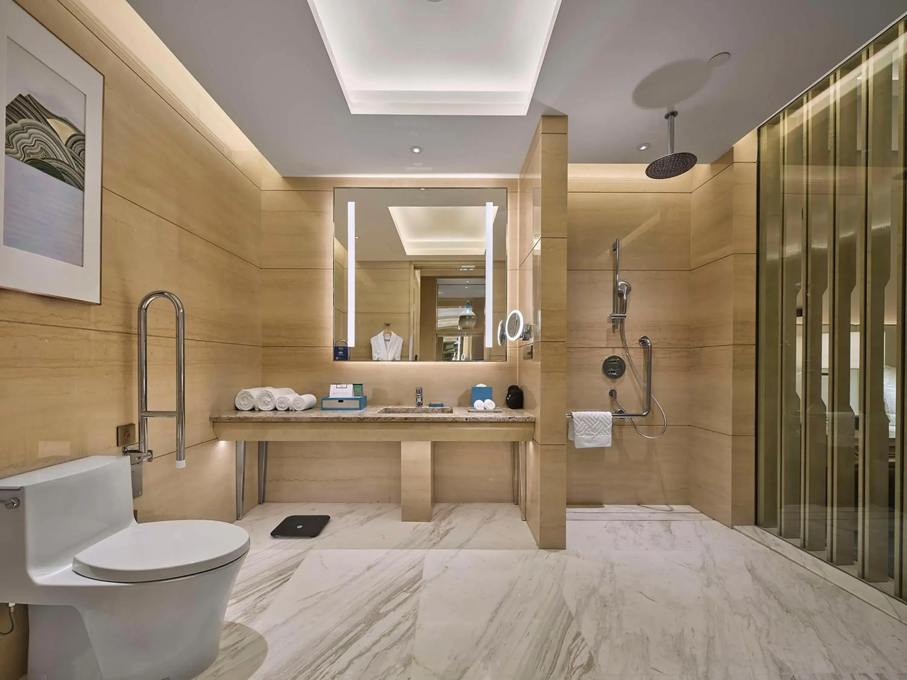 King Room - Mobility Accessible in Hilton Beijing Tongzhou King Room - Mobility Accessible in Hilton Beijing Tongzhou