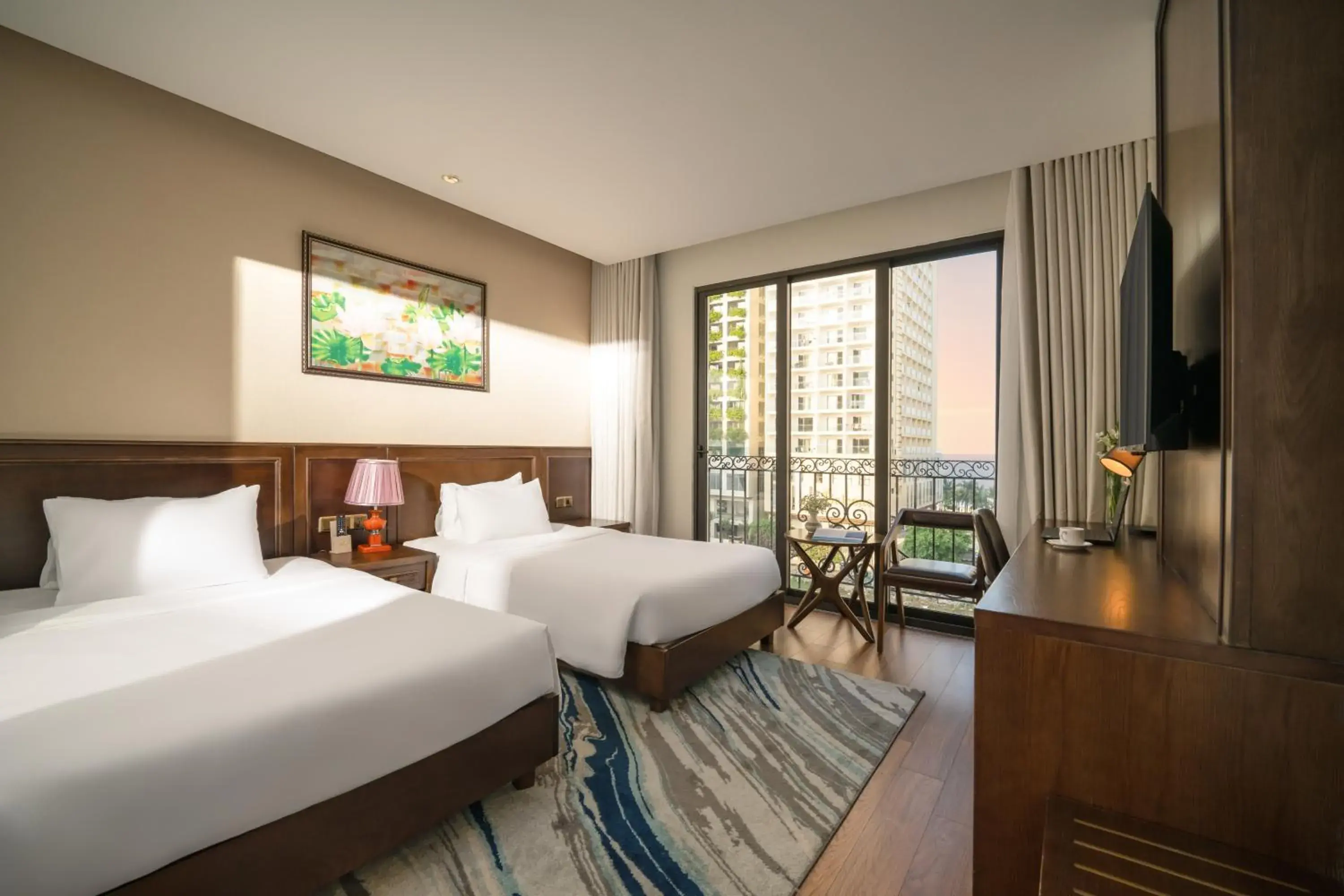 Executive Two-Bedroom - Afternoon Tea Included in Golden Lotus Hotel Da Nang - Rooftop Bar Sea View Executive Two-Bedroom - Afternoon Tea Included in Golden Lotus Hotel Da Nang - Rooftop Bar Sea View