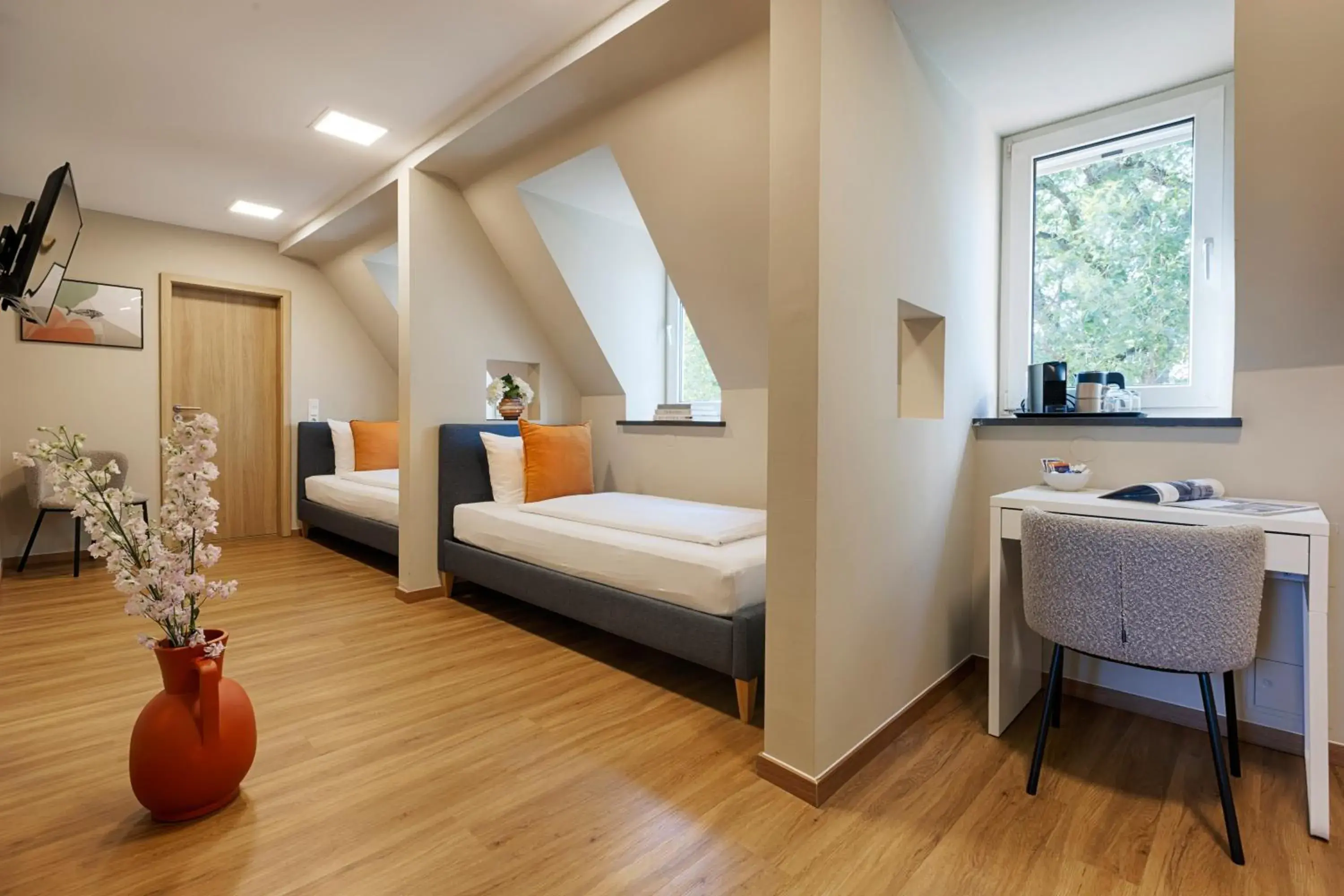 Twin Room - single occupancy in Hotel Fischzucht in Würzburg Twin Room - single occupancy in Hotel Fischzucht in Würzburg