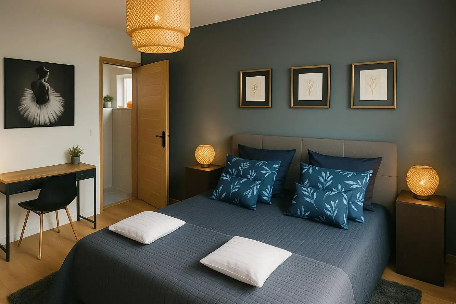 Double Room with Garden View in La Demeure Marcquoise Double Room with Garden View in La Demeure Marcquoise