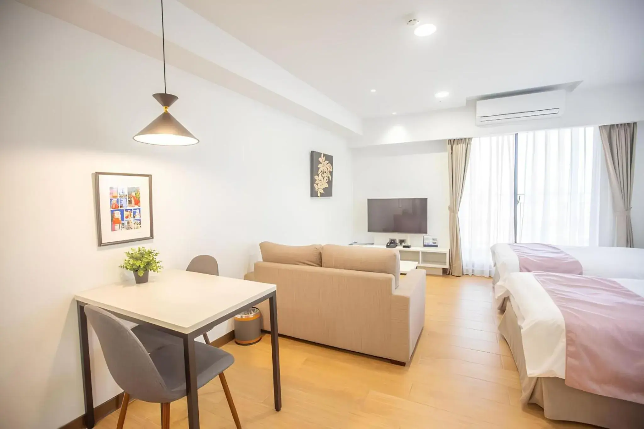 Standard Twin Room in 金金禮寓Solis hotel Standard Twin Room in 金金禮寓Solis hotel