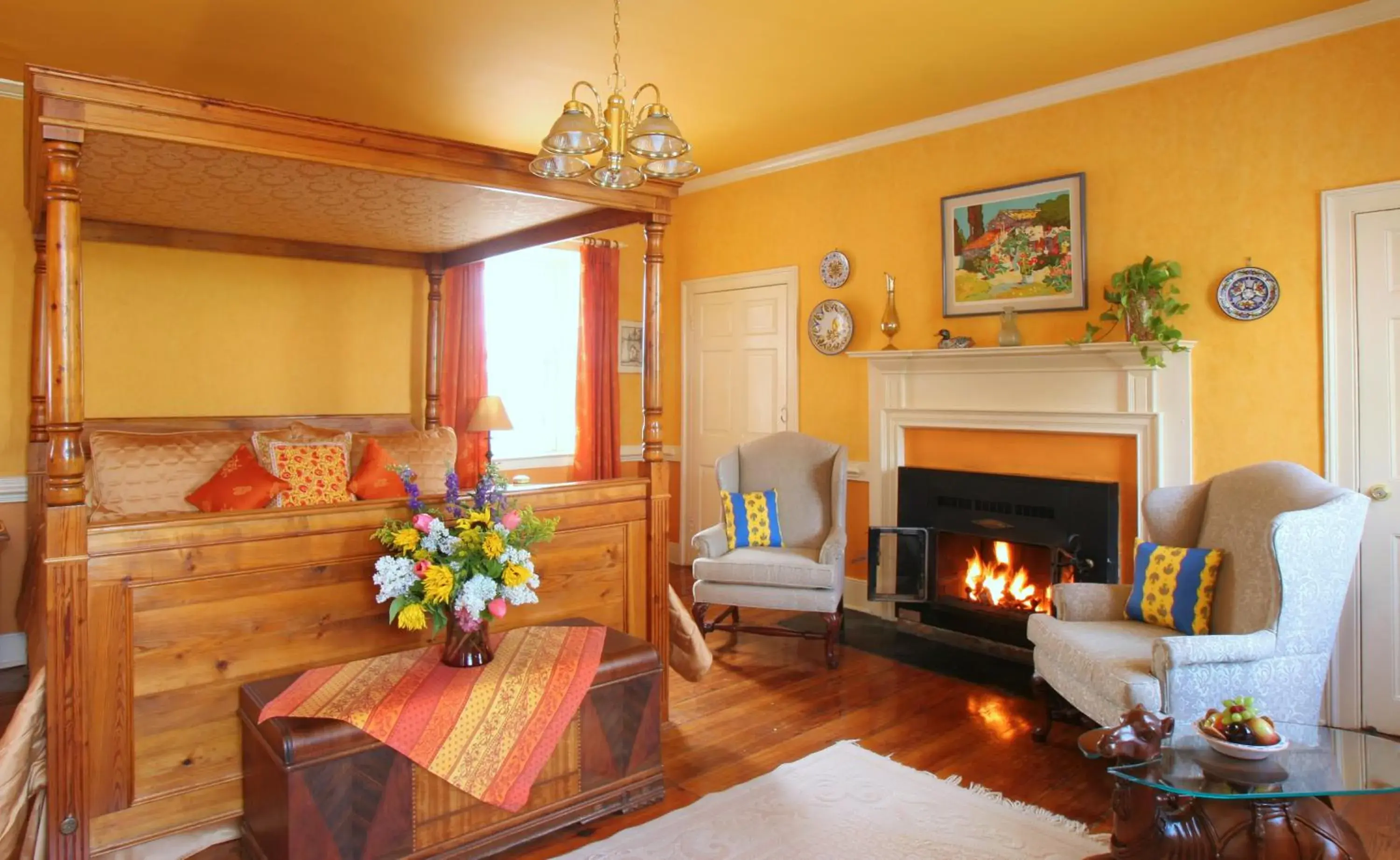 King Room (Chagall) in L'Auberge Provencale Inn & Restaurant King Room (Chagall) in L'Auberge Provencale Inn & Restaurant