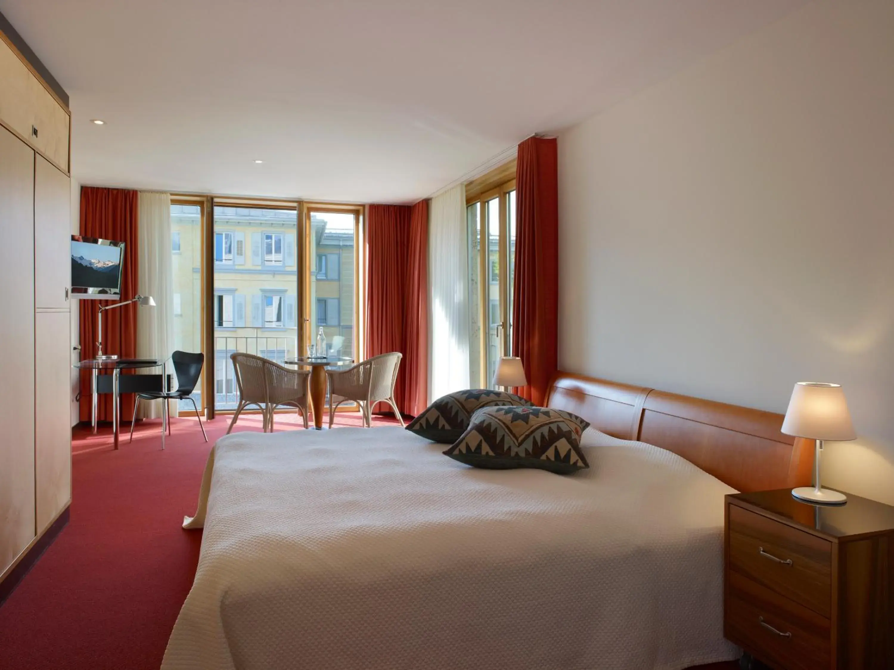 Comfort Room - single occupancy in Hotel Saratz Pontresina Mountain Resort & Spa Comfort Room - single occupancy in Hotel Saratz Pontresina Mountain Resort & Spa