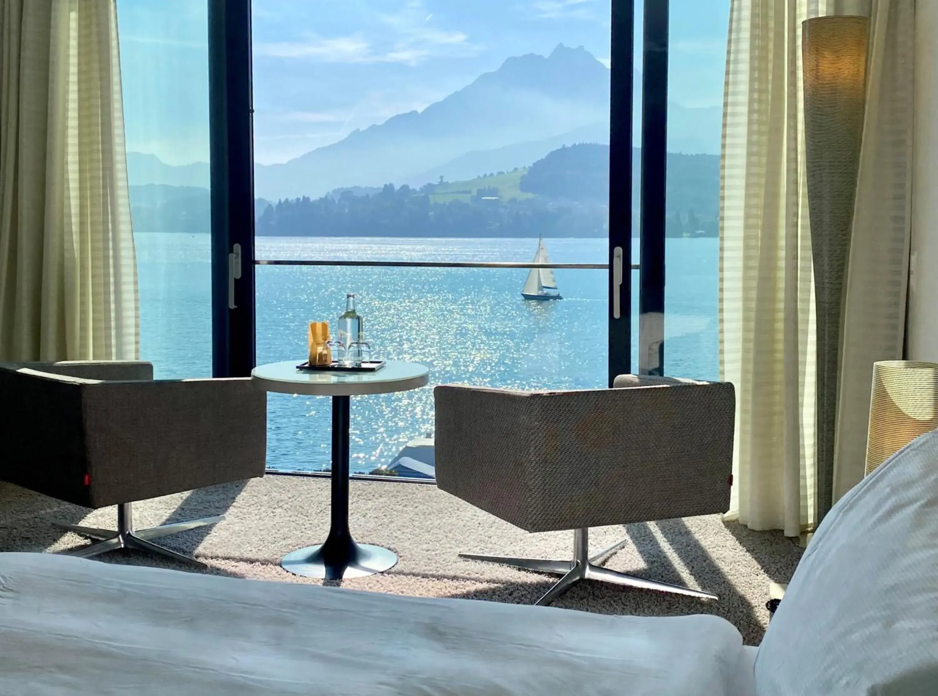 Lake View Deluxe in HERMITAGE Lake Lucerne - Beach Club & Lifestyle Hotel Lake View Deluxe in HERMITAGE Lake Lucerne - Beach Club & Lifestyle Hotel