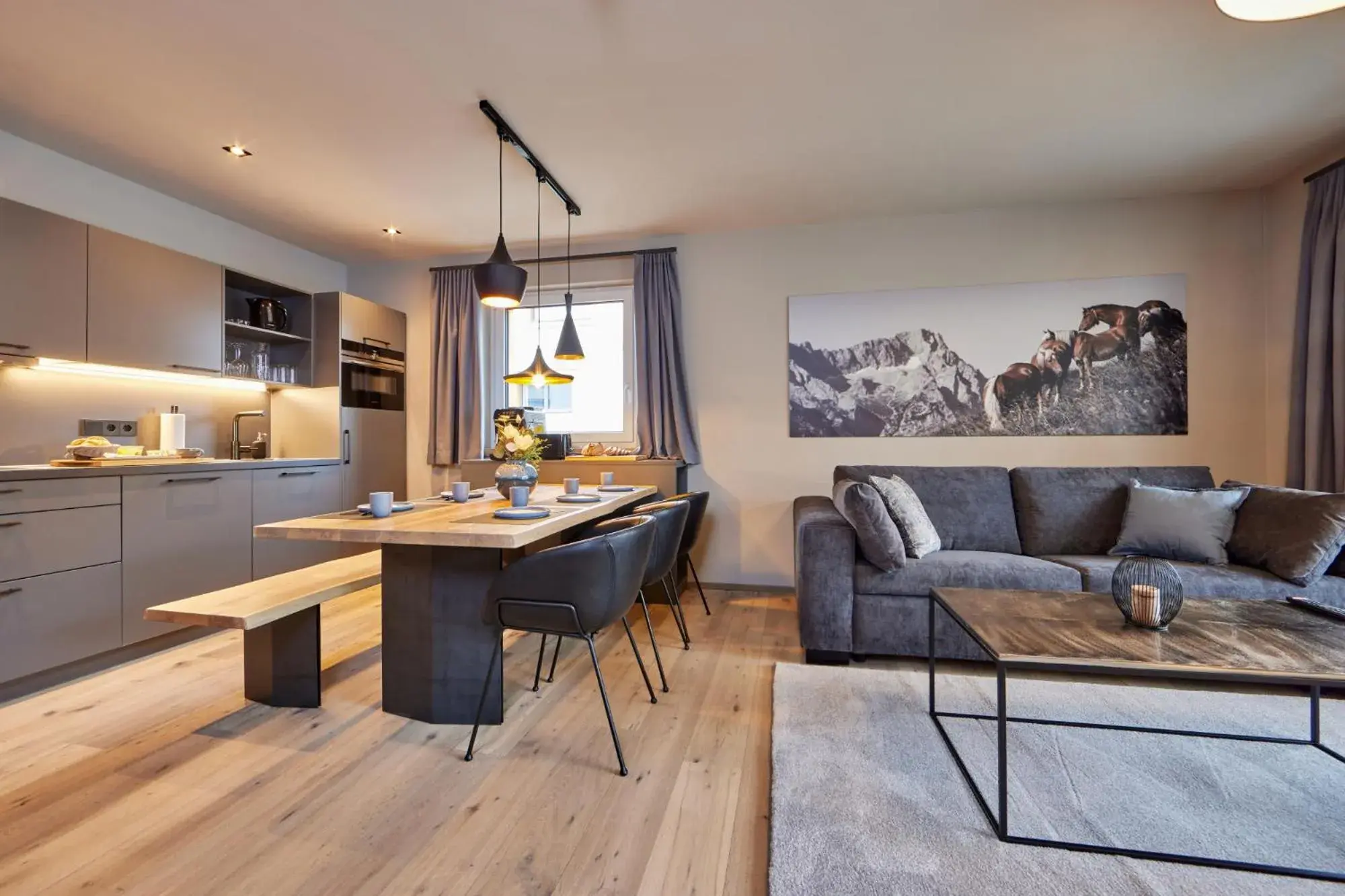 Two-Bedroom Apartment with Balcony in moun10 urlaubswohnen Two-Bedroom Apartment with Balcony in moun10 urlaubswohnen