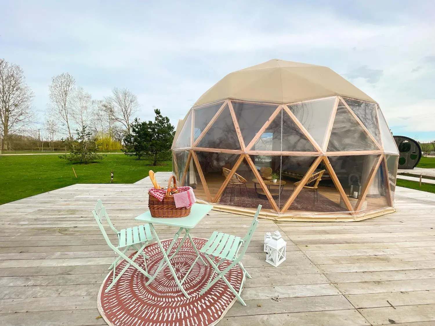 Dome with private wellness area in Les Etangs de la Bassée Dome with private wellness area in Les Etangs de la Bassée