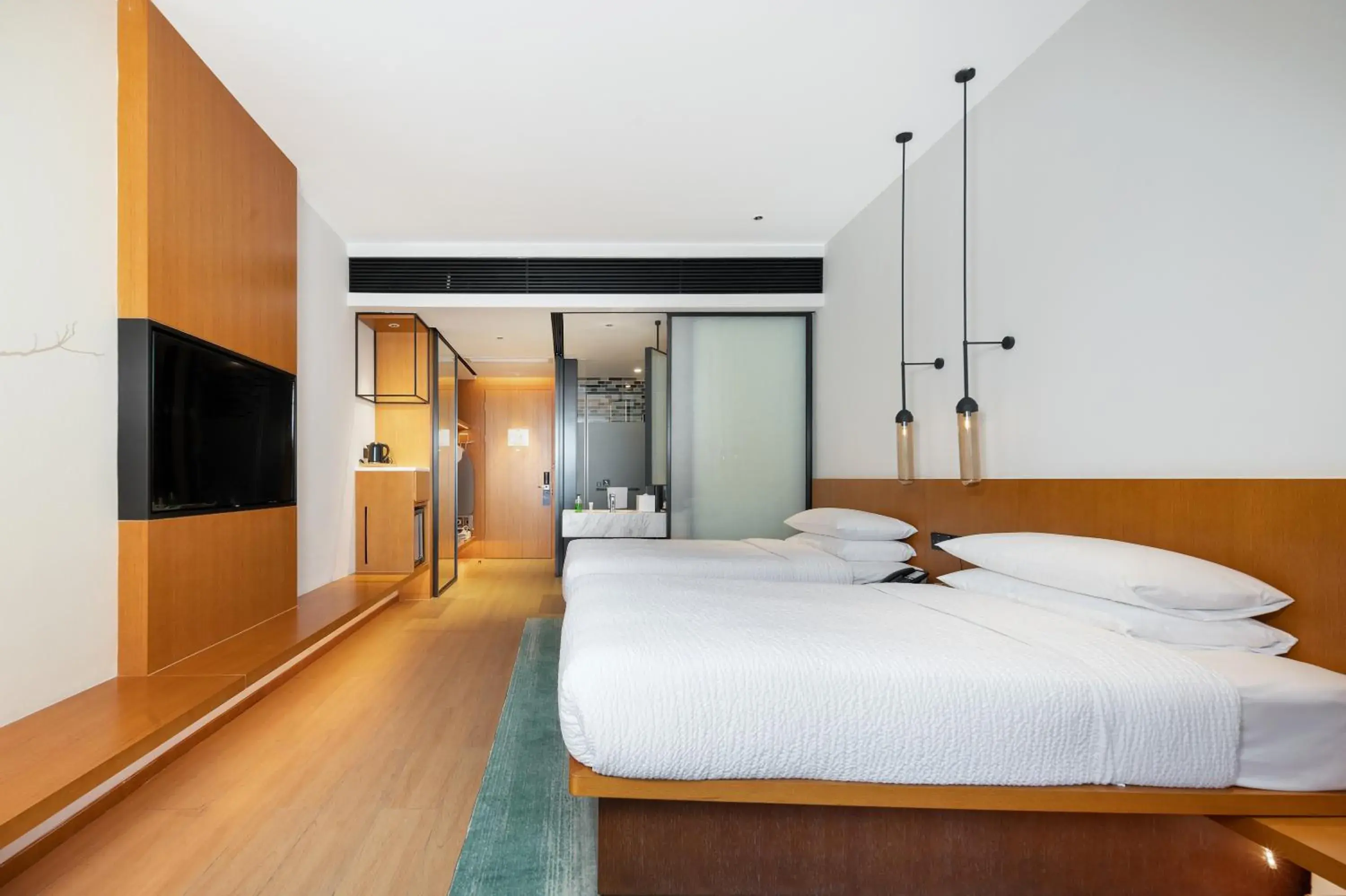 Executive, Guest room, 2 Twin/Single Bed(s) in Fairfield by Marriott Zhuhai Xiangzhou Executive, Guest room, 2 Twin/Single Bed(s) in Fairfield by Marriott Zhuhai Xiangzhou