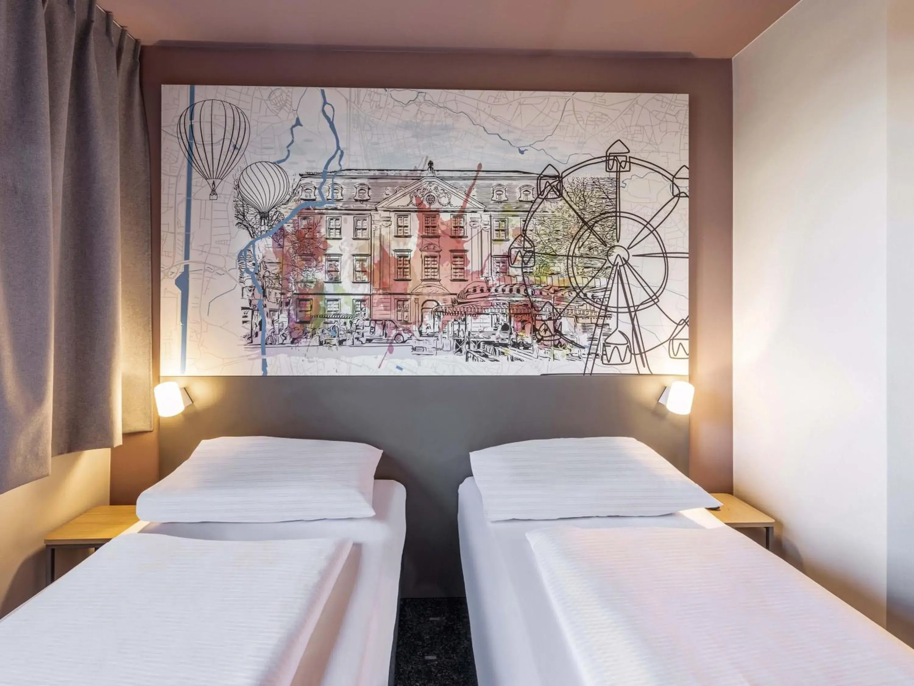 Twin Room in B&B Hotel Erlangen-Süd Twin Room in B&B Hotel Erlangen-Süd