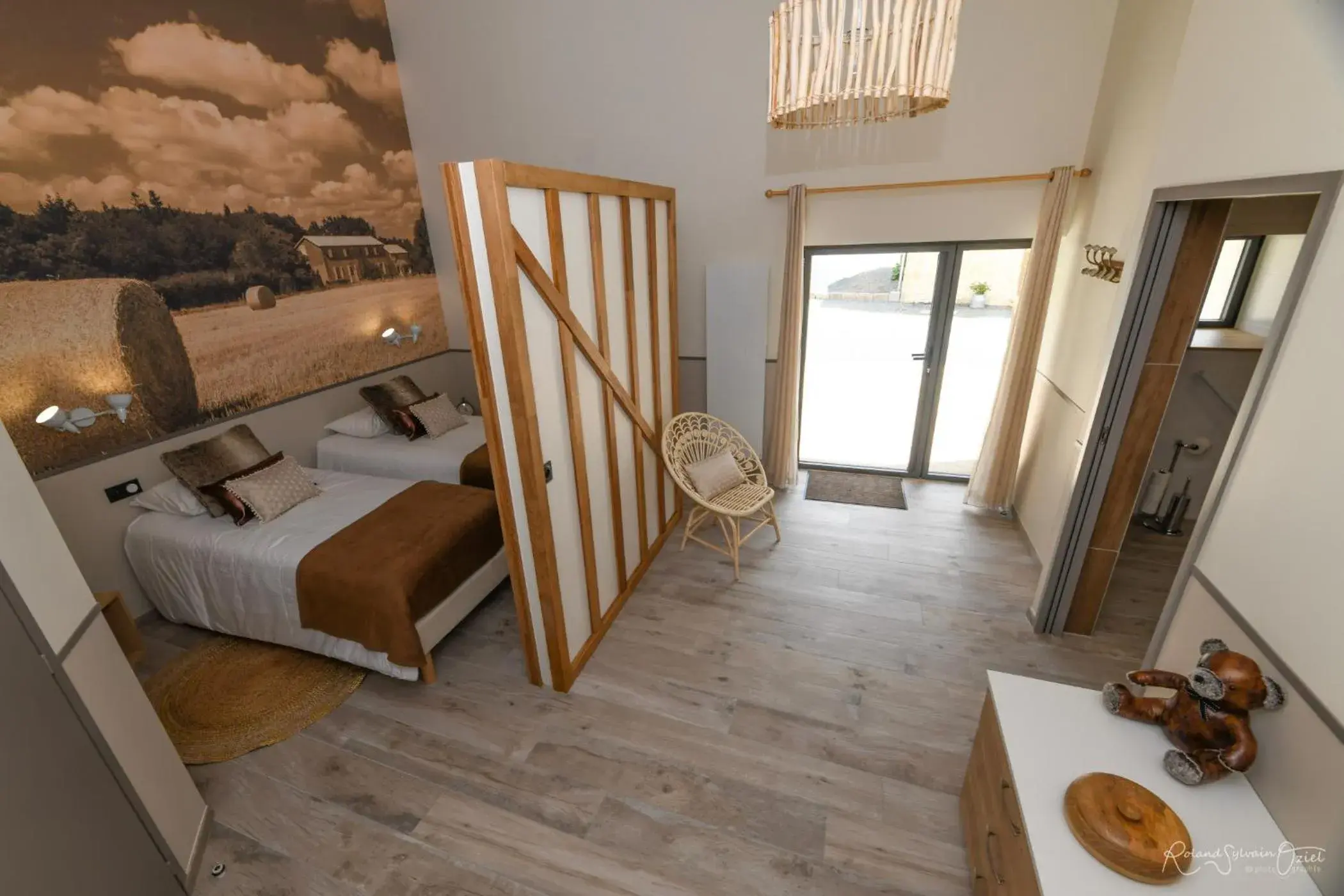 Double or Twin Room - Disability Access in Les Chambres d'Aurore Double or Twin Room - Disability Access in Les Chambres d'Aurore