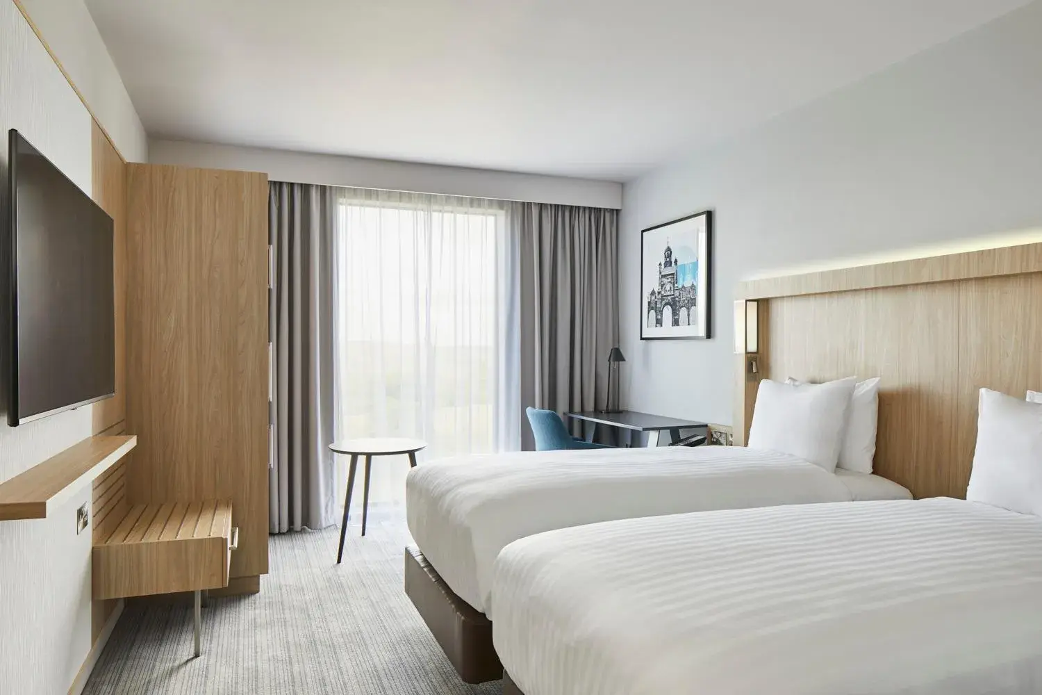 Standard Twin Room in Courtyard by Marriott Stoke on Trent Staffordshire Standard Twin Room in Courtyard by Marriott Stoke on Trent Staffordshire