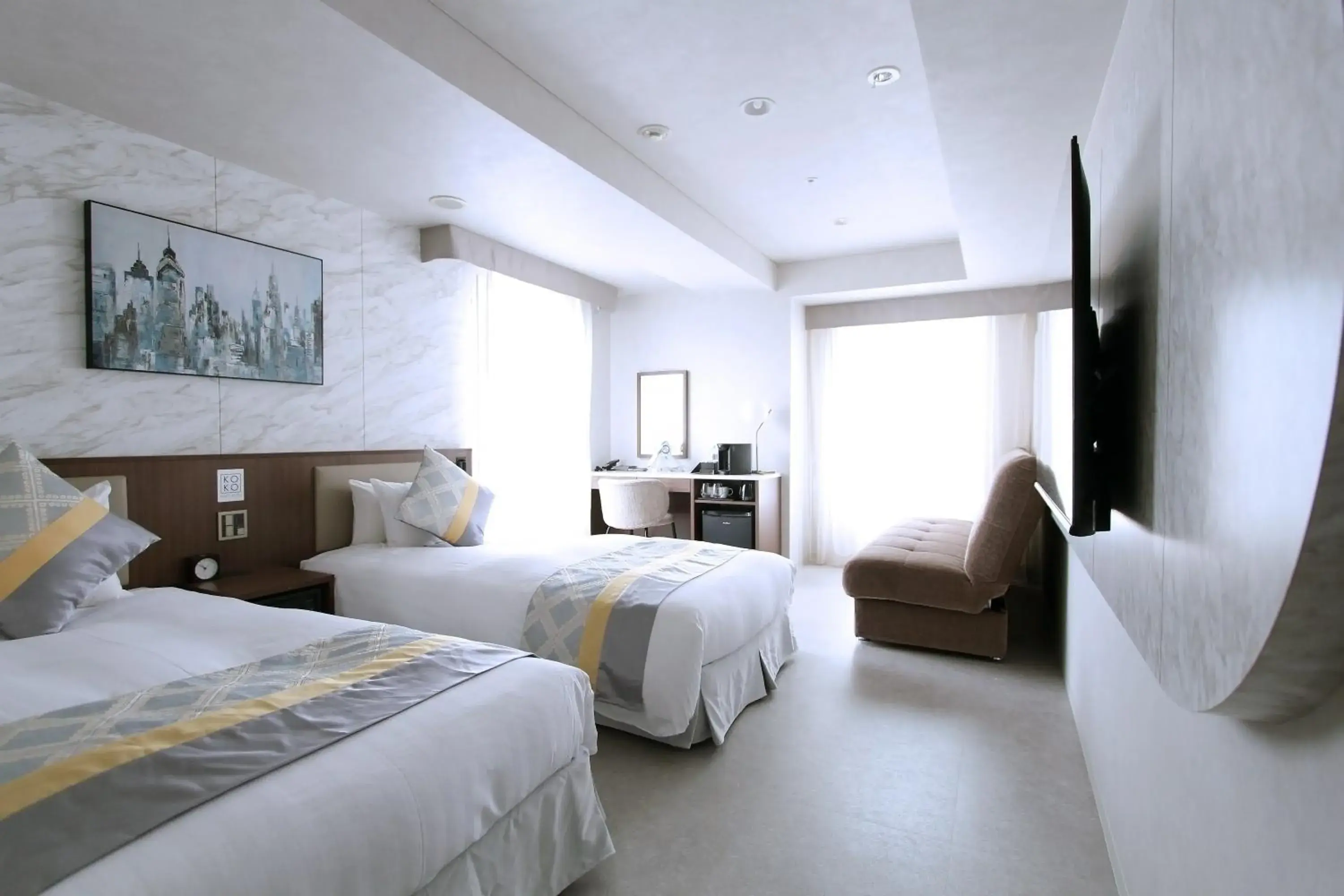 Premium Floor Superior Twin Room - Non-Smoking in KOKO HOTEL Ginza-1chome Premium Floor Superior Twin Room - Non-Smoking in KOKO HOTEL Ginza-1chome