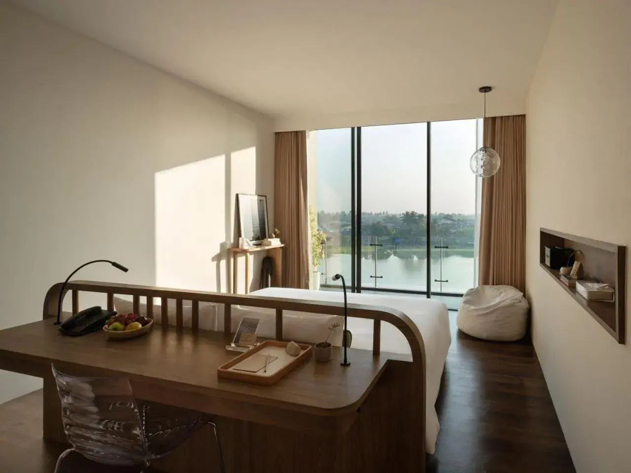 Deluxe Double Room with Balcony in neera retreat hotel Deluxe Double Room with Balcony in neera retreat hotel