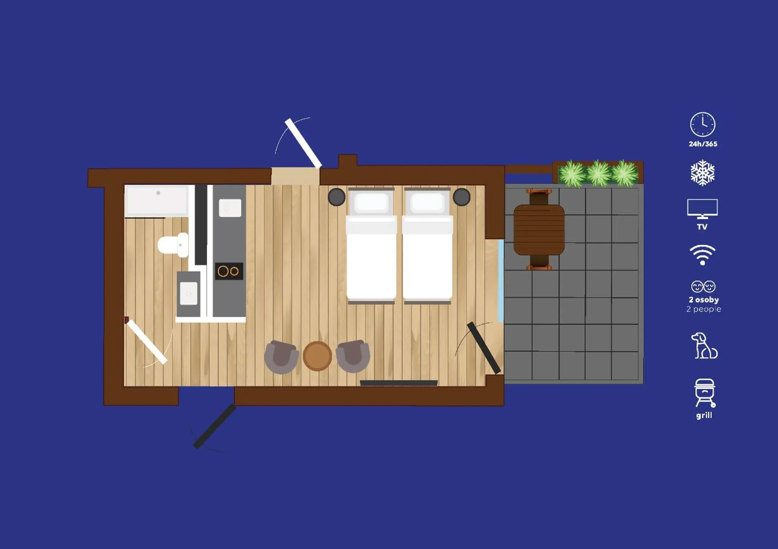 Standard Bungalow in Suntago Village - Oficjalny nocleg Suntago Standard Bungalow in Suntago Village - Oficjalny nocleg Suntago