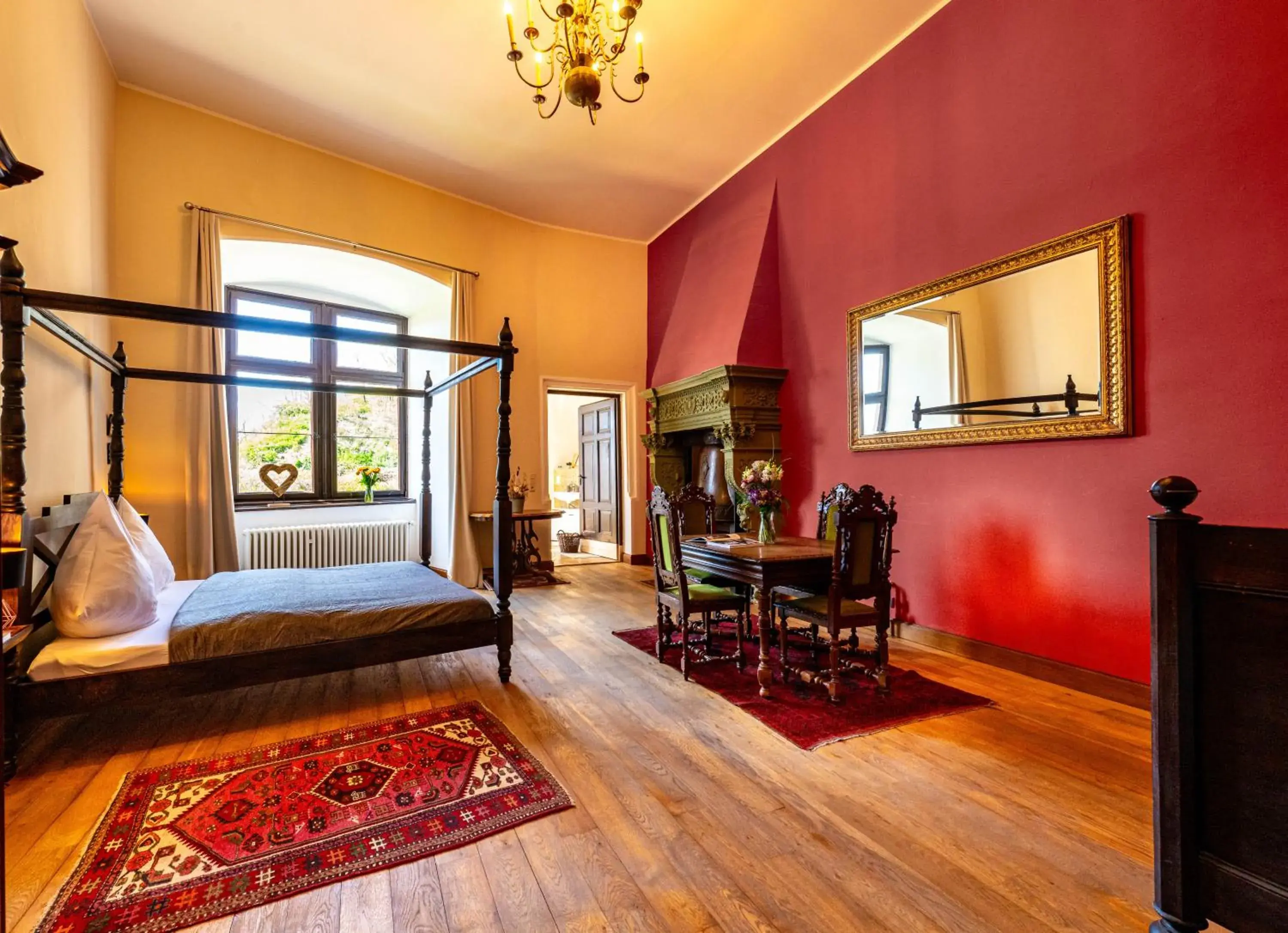 Family Room with Garden View in Schloss Arenfels Family Room with Garden View in Schloss Arenfels