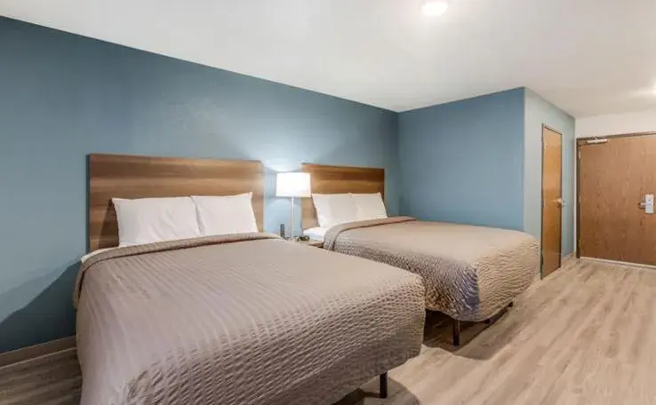 QUEEN SUITE TWO QUEEN BEDS W DISHWASHER (DISHES/COOKWARE INCLUDED) in WoodSpring Suites Detroit Farmington Hills QUEEN SUITE TWO QUEEN BEDS W DISHWASHER (DISHES/COOKWARE INCLUDED) in WoodSpring Suites Detroit Farmington Hills