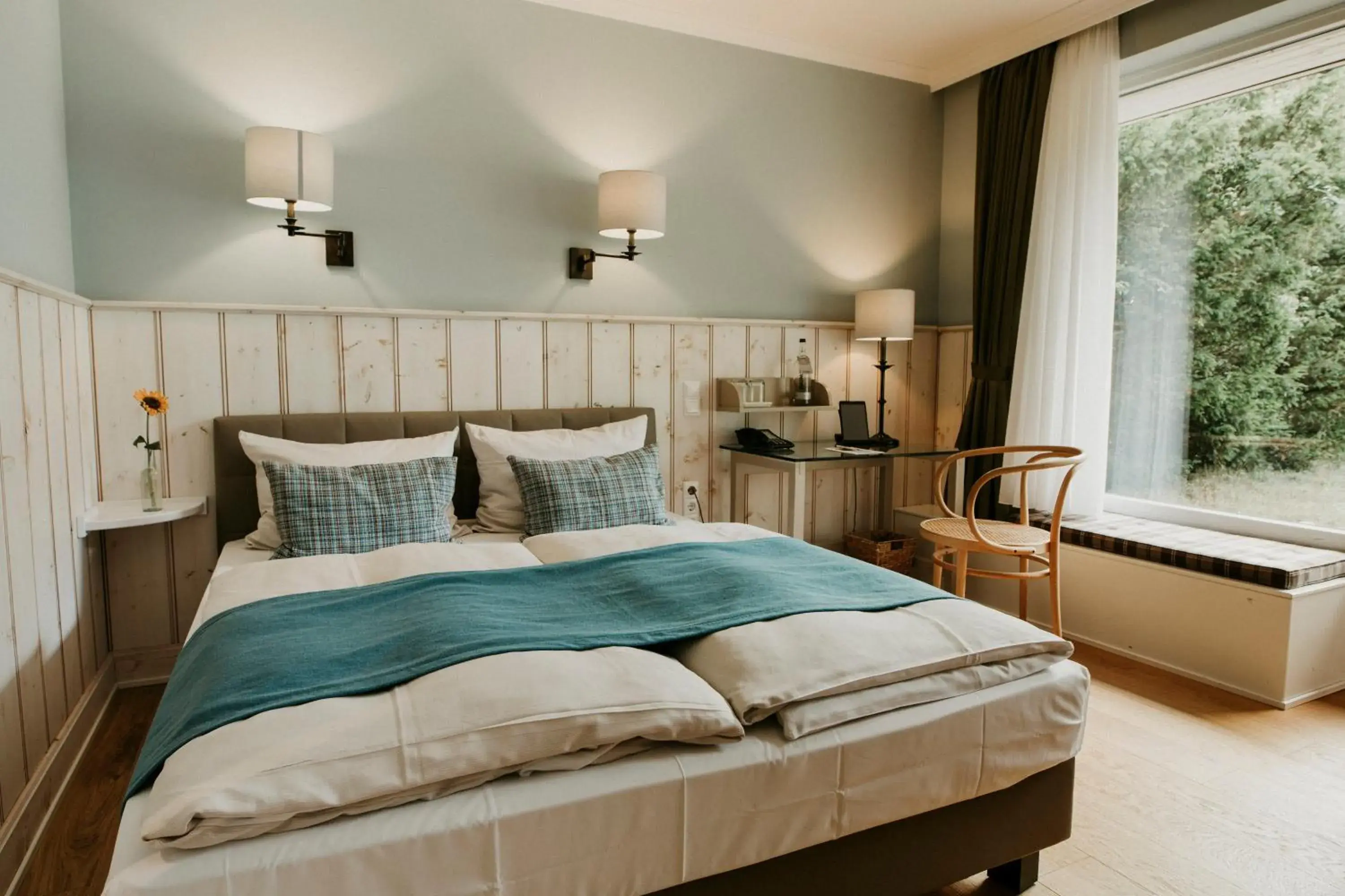 Standard Double Room with Garden View - single occupancy in Seehotel Töpferhaus Standard Double Room with Garden View - single occupancy in Seehotel Töpferhaus