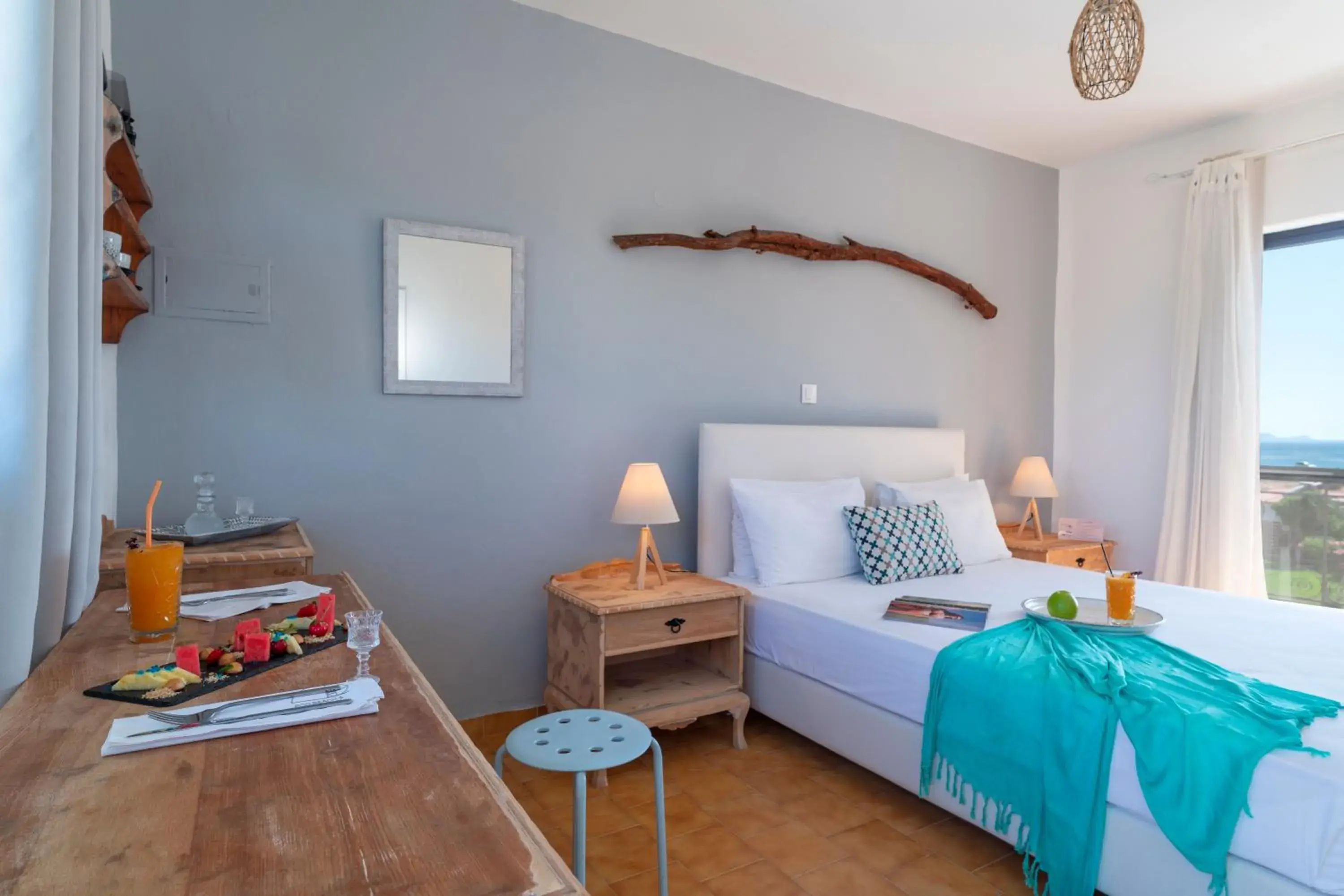 Deluxe Double Room with Sea View in Eco Beach And Magic Garden Hotel Deluxe Double Room with Sea View in Eco Beach And Magic Garden Hotel