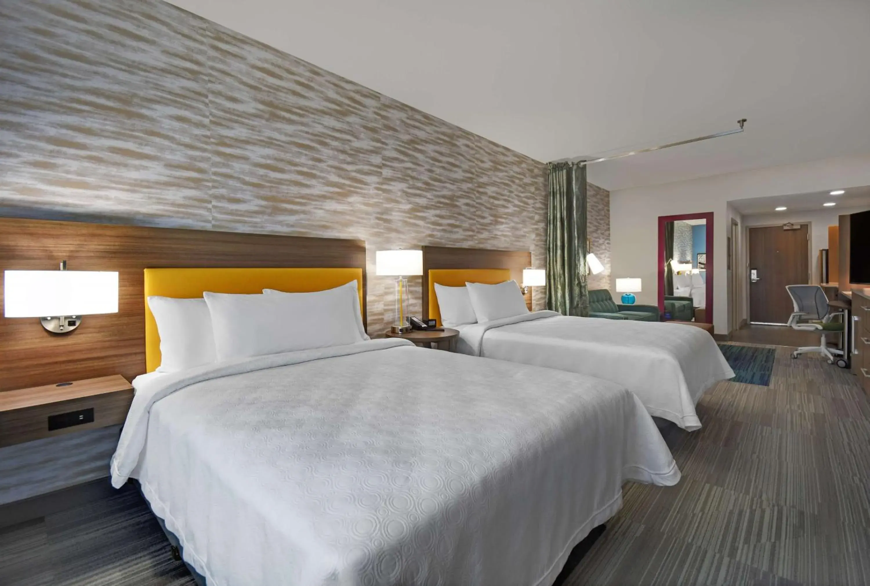 Queen Studio with Two Queen Beds - Mobility and Hearing Access/Non-Smoking in Home2 Suites By Hilton Springdale Cincinnati Queen Studio with Two Queen Beds - Mobility and Hearing Access/Non-Smoking in Home2 Suites By Hilton Springdale Cincinnati