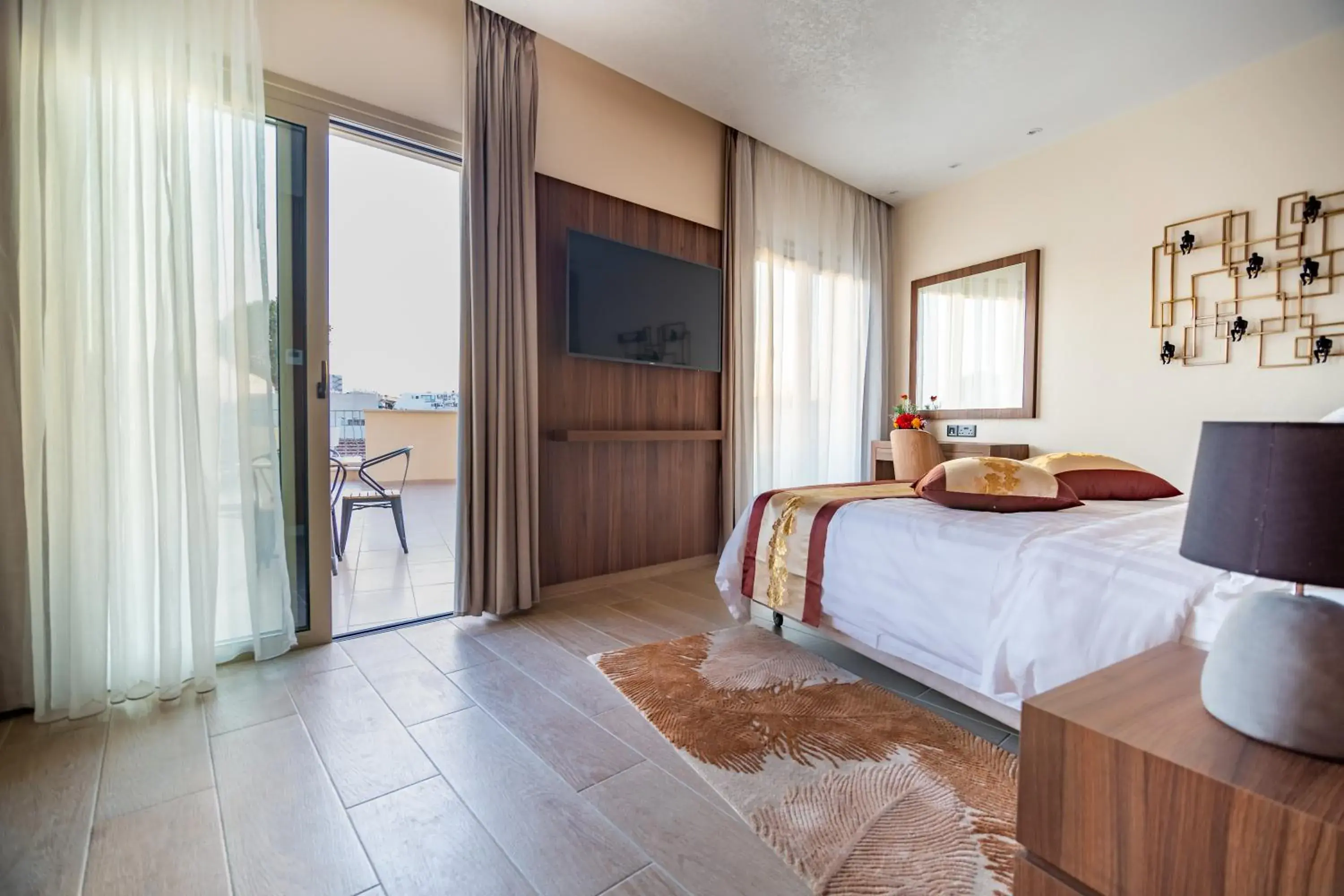 Deluxe Room City View with Business Lounge Access - single occupancy in Leonardo Boutique Hotel Larnaca Deluxe Room City View with Business Lounge Access - single occupancy in Leonardo Boutique Hotel Larnaca