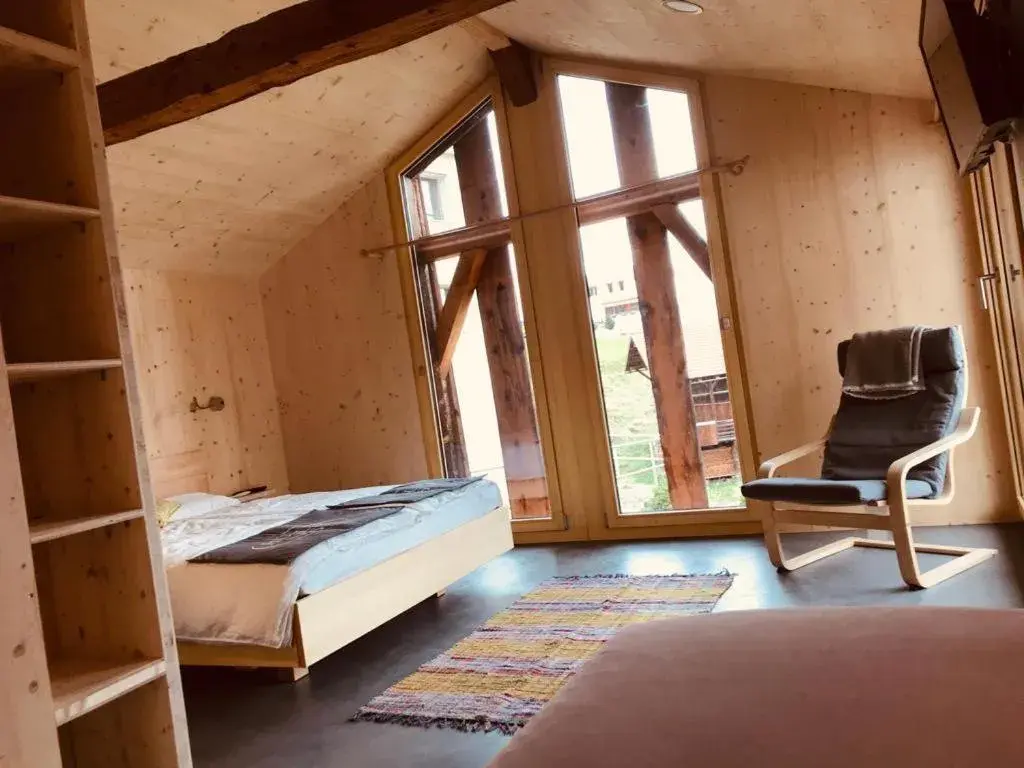 Quadruple Room with Mountain View - single occupancy in ViVa B&B Urmein Quadruple Room with Mountain View - single occupancy in ViVa B&B Urmein