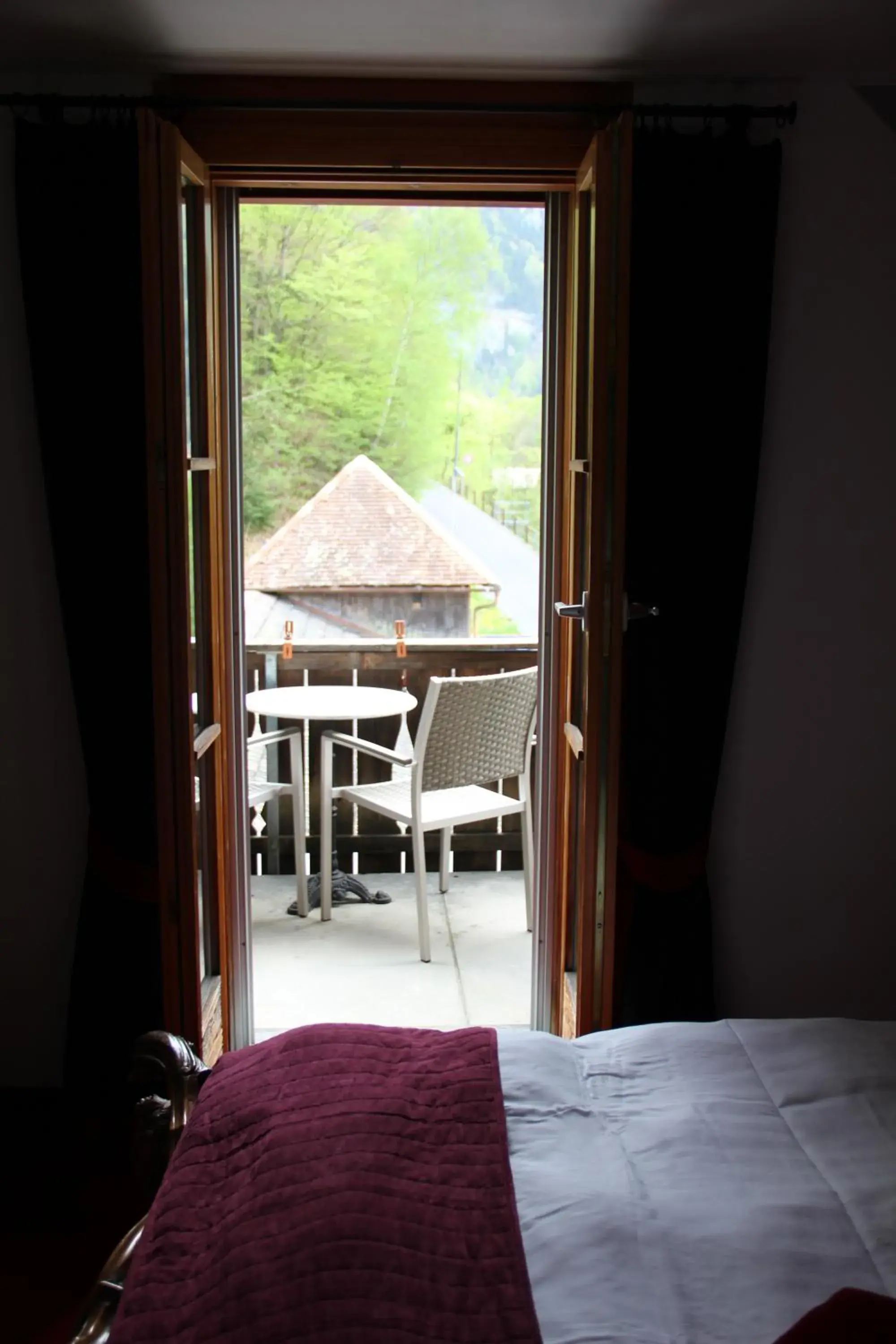 Superior Double Room with Balcony and View in Historic Hotel Steinbock Superior Double Room with Balcony and View in Historic Hotel Steinbock