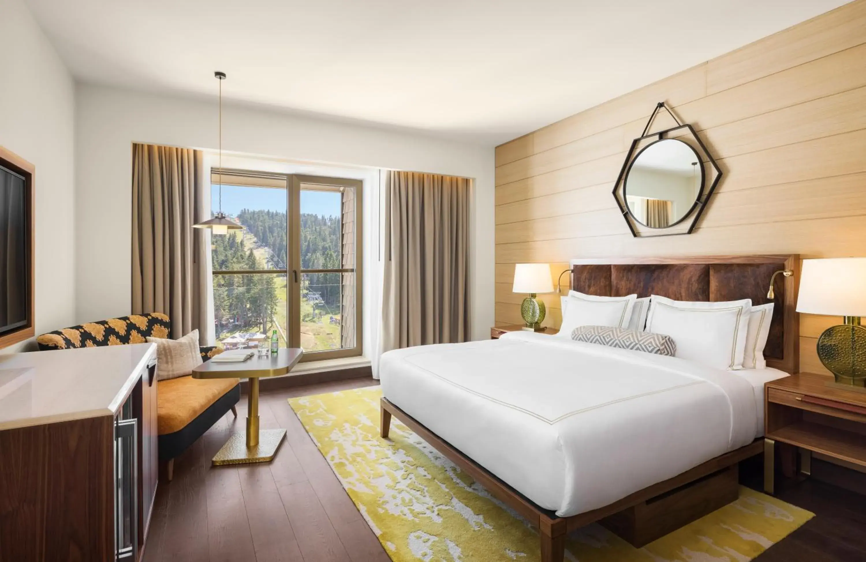 King Room with Slope View in Viceroy Kopaonik Serbia King Room with Slope View in Viceroy Kopaonik Serbia