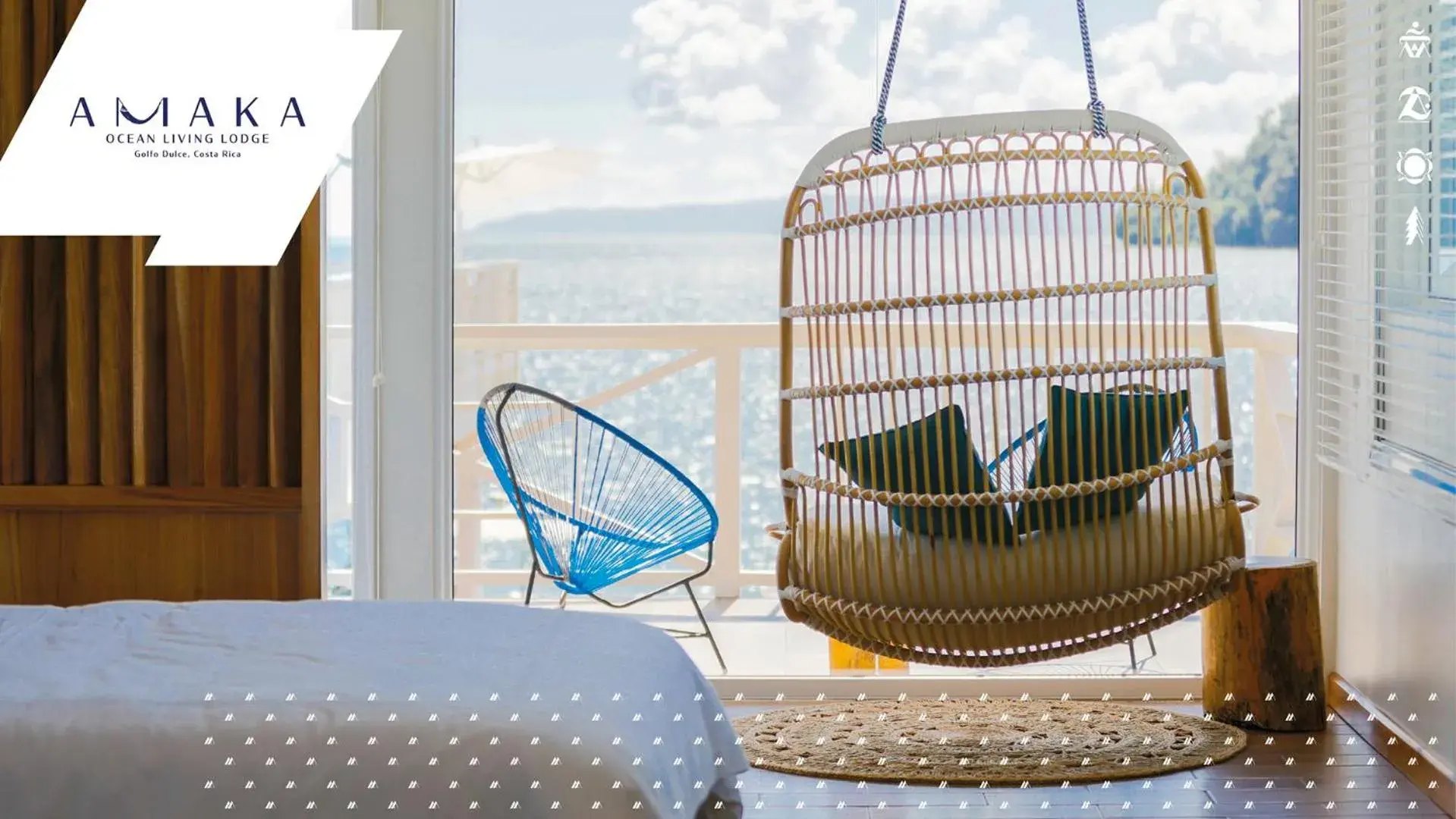 Standard Twin Room with Sea View in Amaka Ocean Living Lodge Standard Twin Room with Sea View in Amaka Ocean Living Lodge