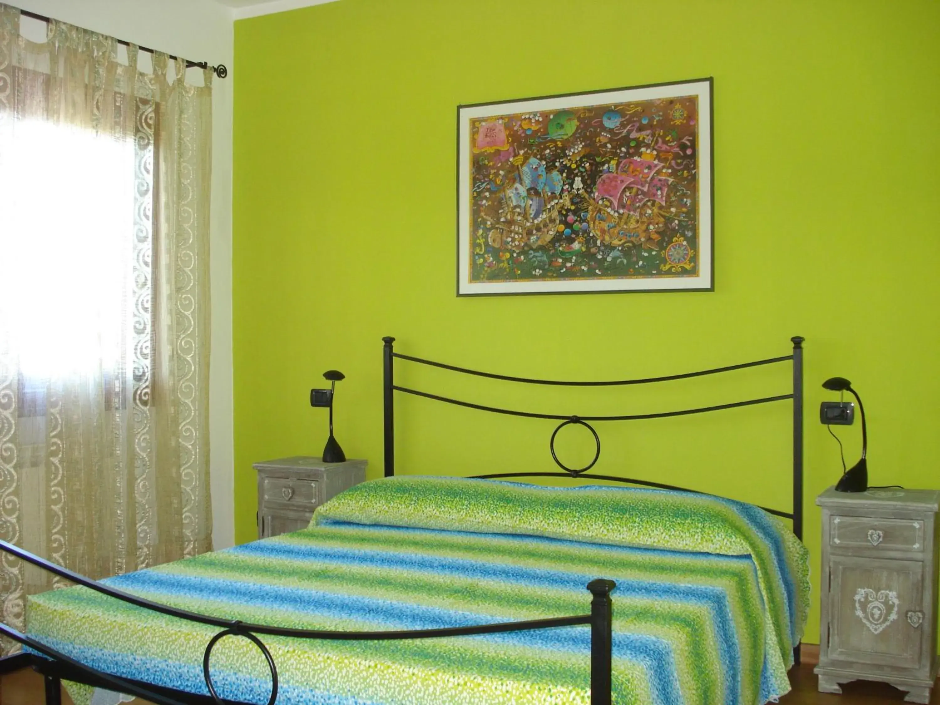 Bed in Master apartment in villa 68 places with large private garden Bed in Master apartment in villa 68 places with large private garden