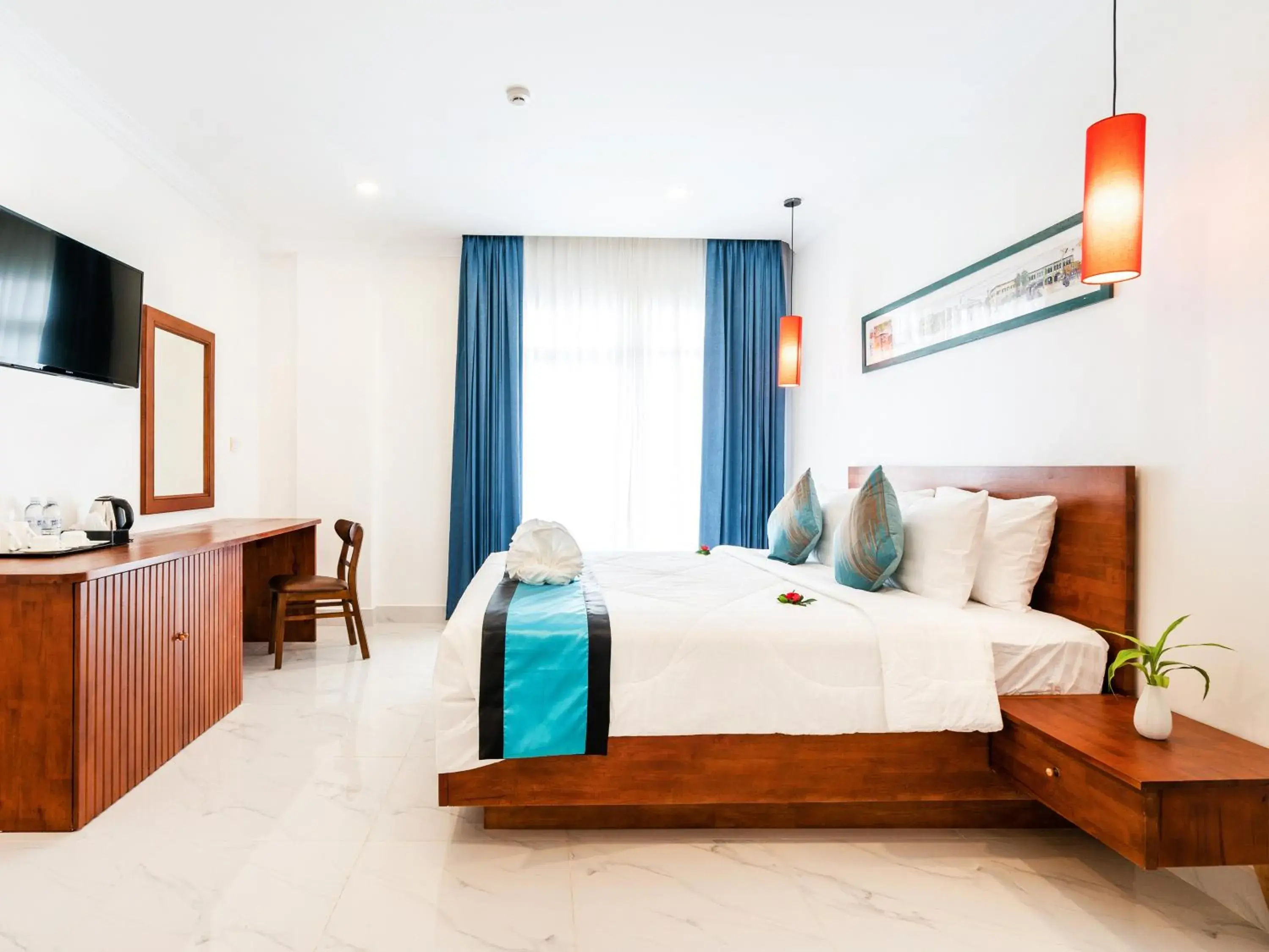 Deluxe Double with Pool View in Le Kree Downtown Hotel Deluxe Double with Pool View in Le Kree Downtown Hotel