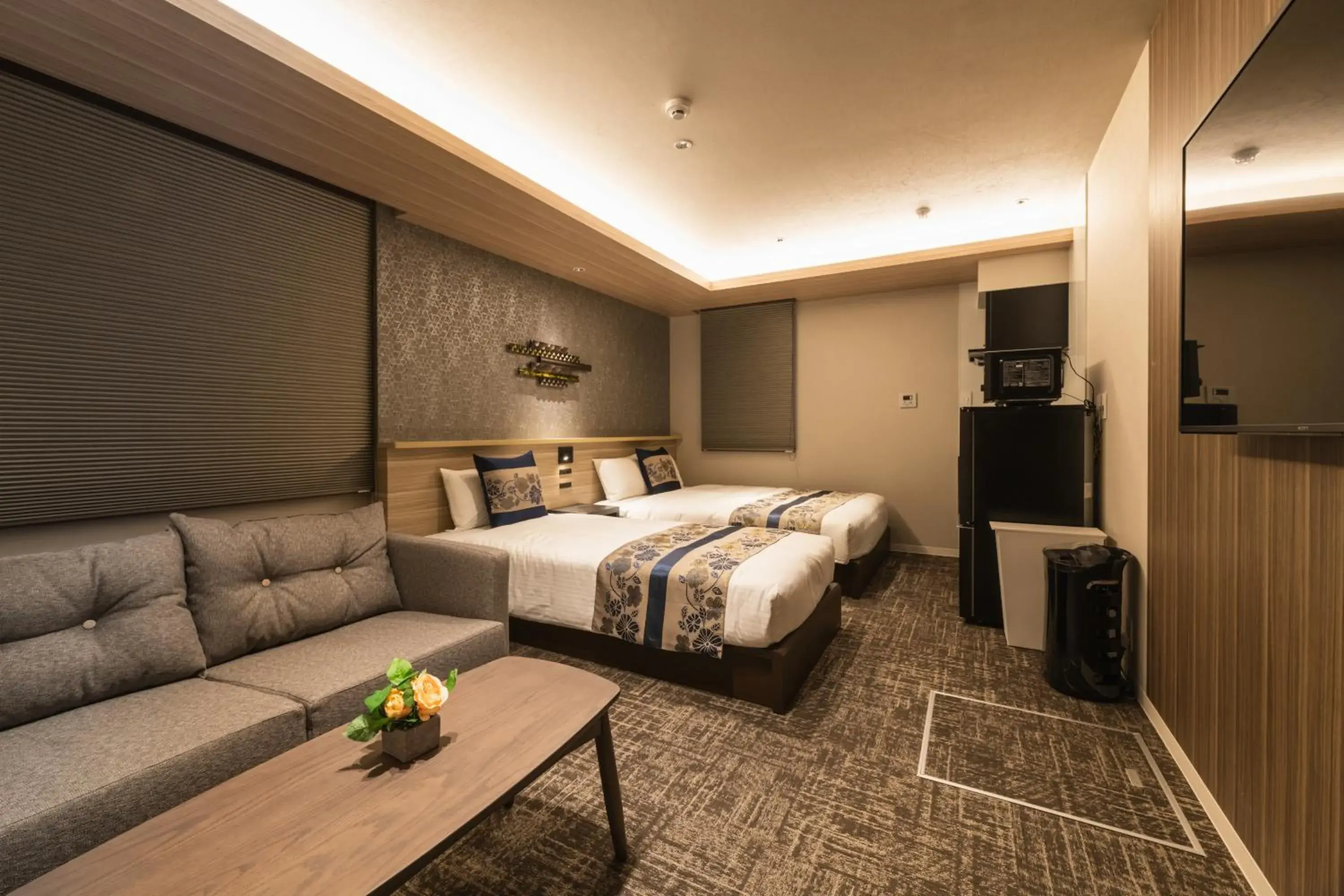 Standard Triple Room in GRAND BASE Kagoshima Tenmonkan Standard Triple Room in GRAND BASE Kagoshima Tenmonkan