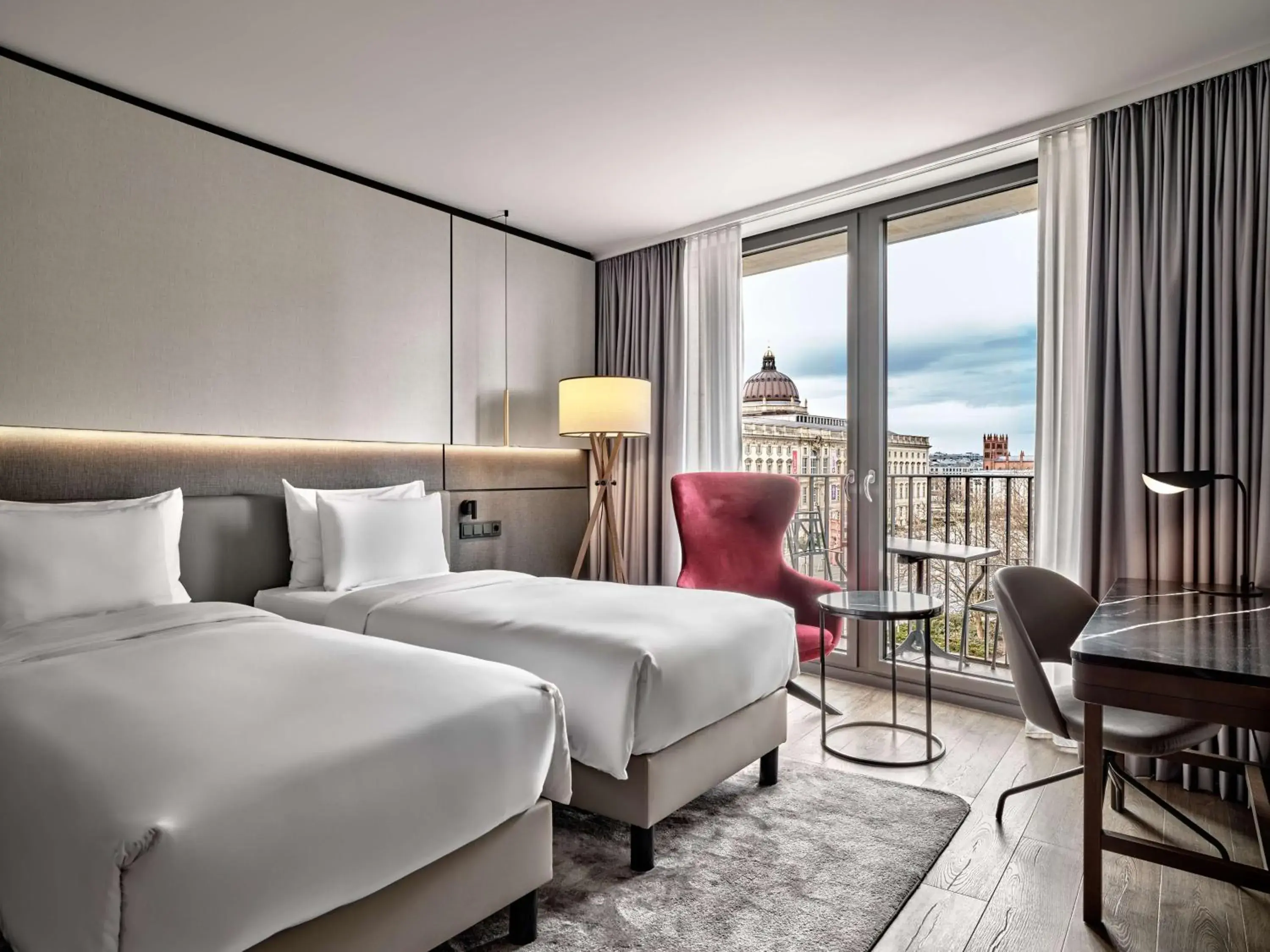 Collection Premium Room Balcony in Radisson Collection Hotel, Berlin Collection Premium Room Balcony in Radisson Collection Hotel, Berlin