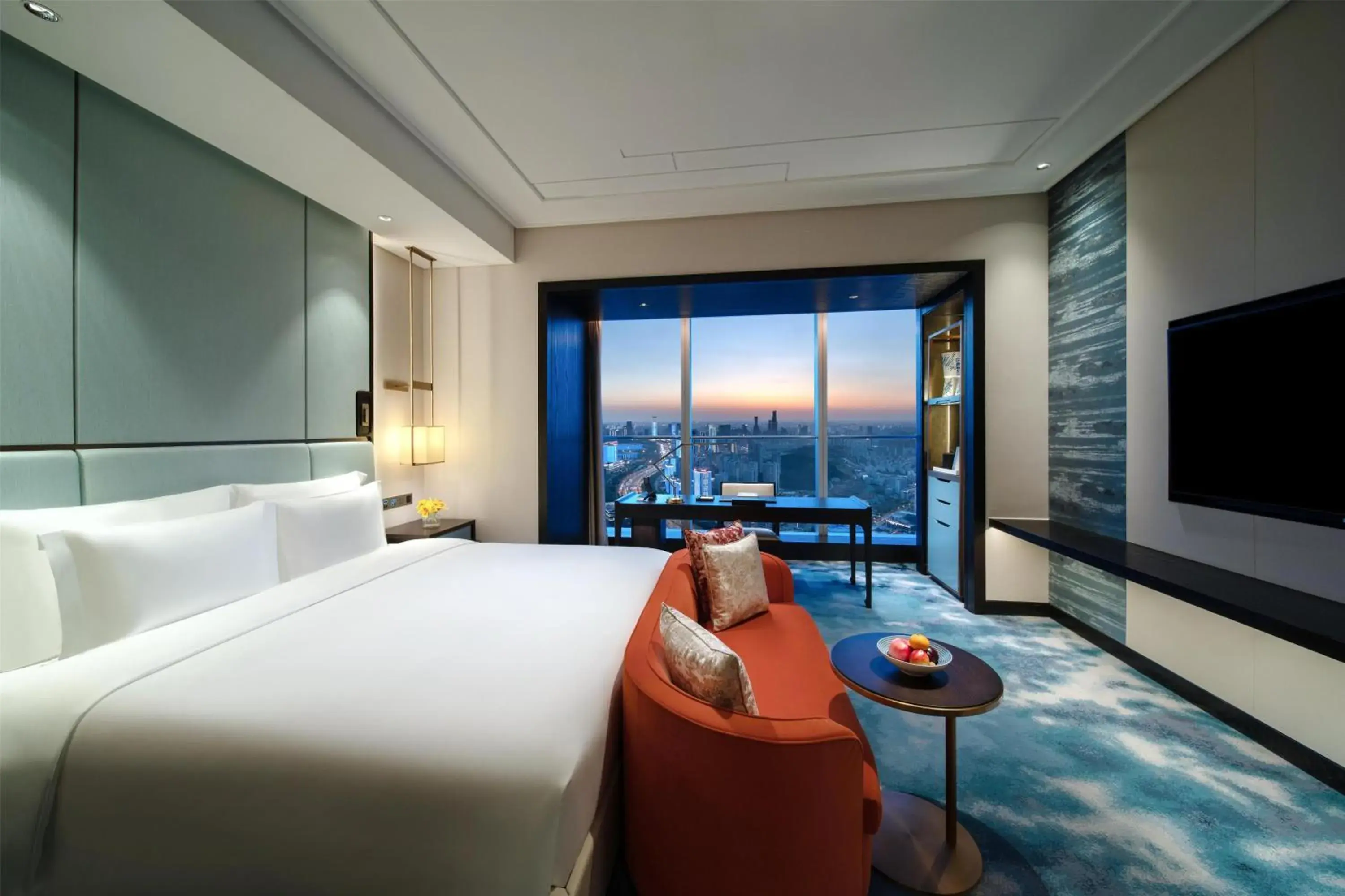 Deluxe King Room in Kempinski Hotel Jinan Deluxe King Room in Kempinski Hotel Jinan