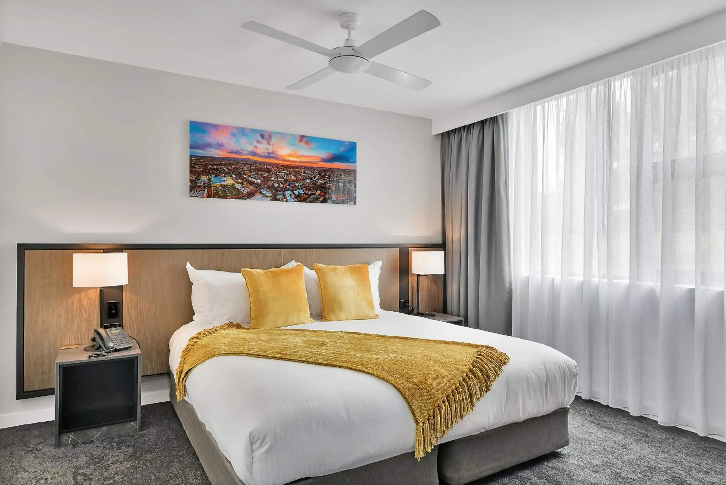 Executive King Suite in The Remington Orange Executive King Suite in The Remington Orange