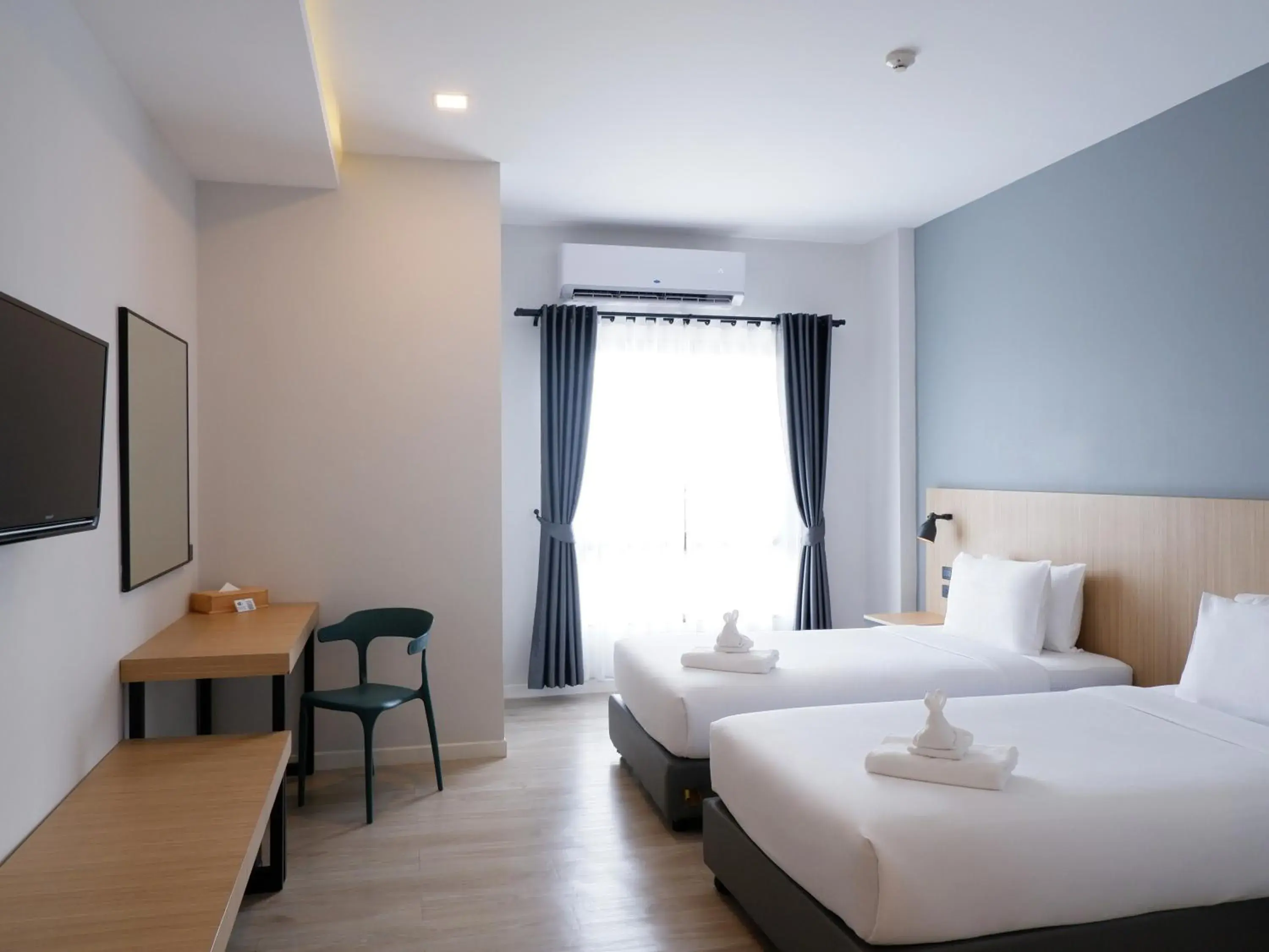 Superior Twin Room in bliQ Hotel Chanthaburi Superior Twin Room in bliQ Hotel Chanthaburi