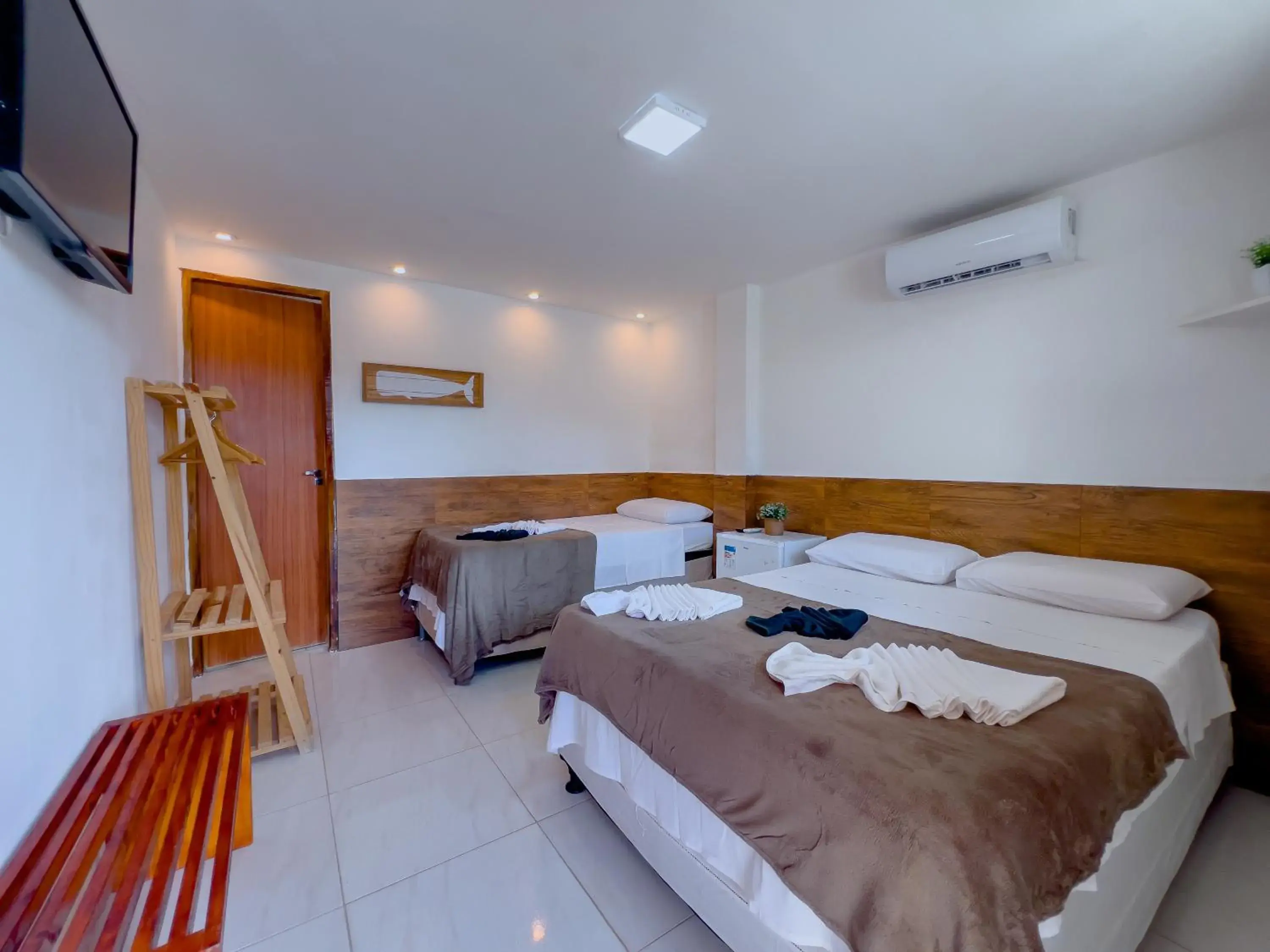 Triple Room in Pousada Porto Verano Triple Room in Pousada Porto Verano