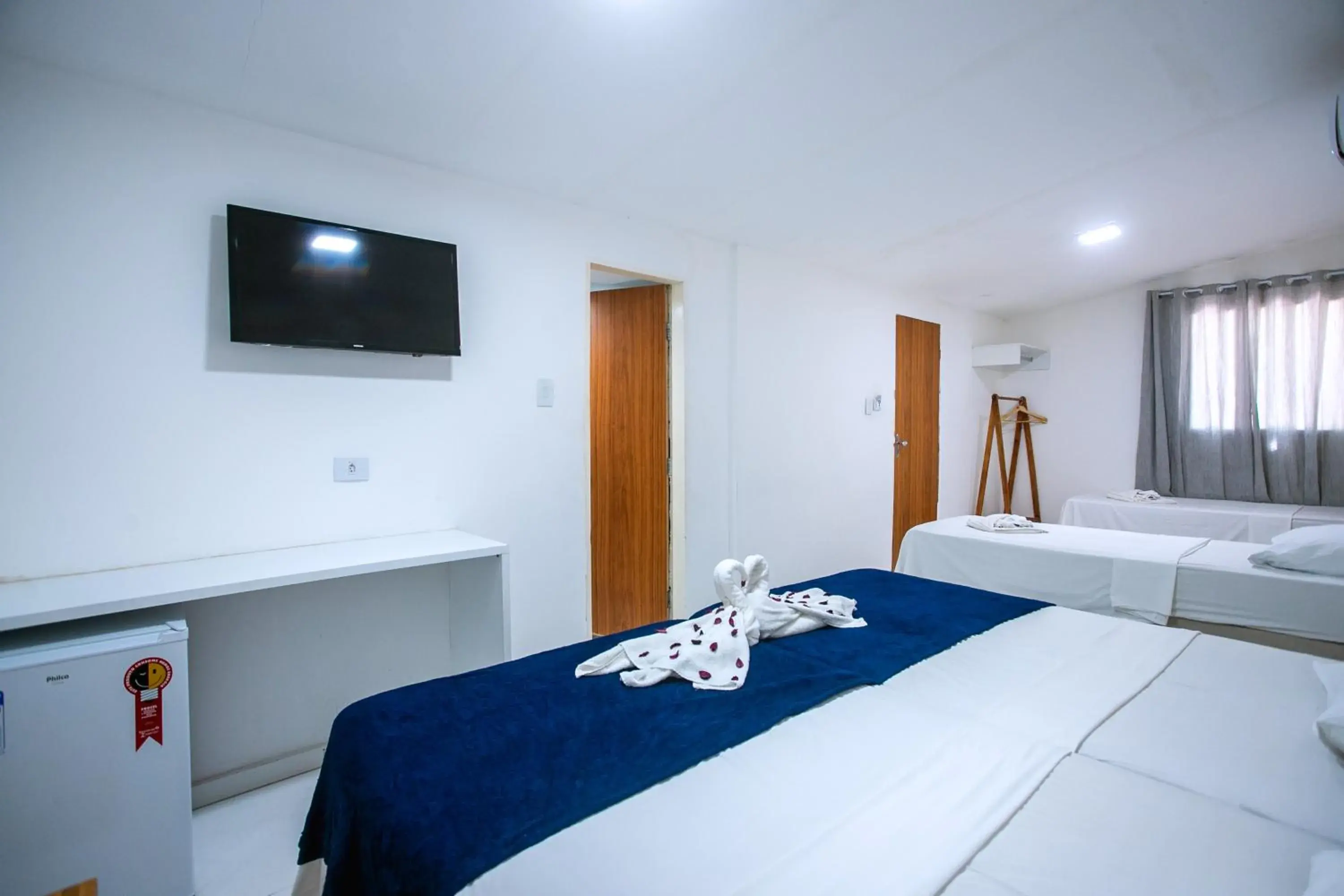 Quadruple Room with Garden View in Pousada Porto Verano Quadruple Room with Garden View in Pousada Porto Verano