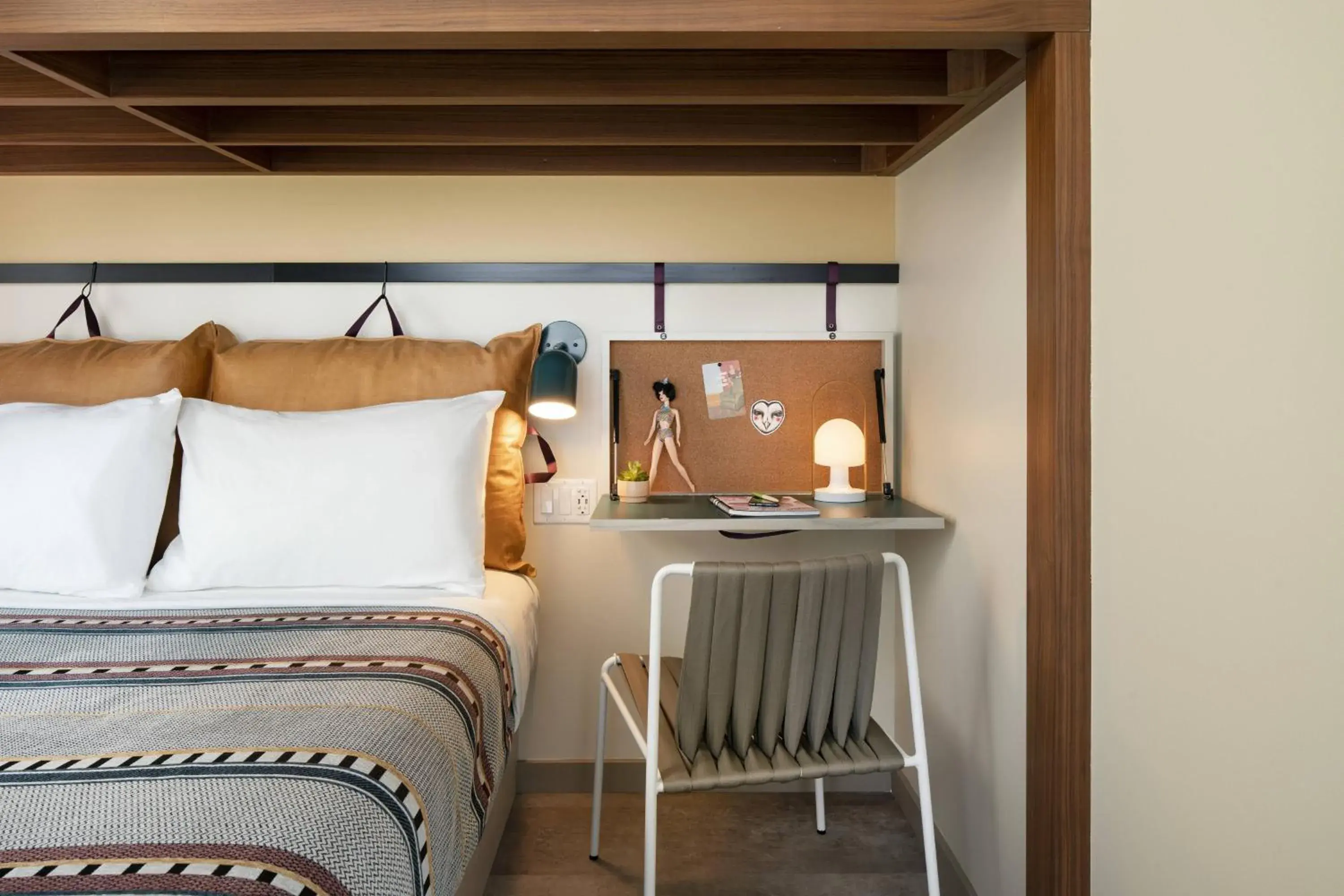 Queen/Twin Loft Room with One Bunk - Hearing Accessible in Moxy Oakland Downtown Queen/Twin Loft Room with One Bunk - Hearing Accessible in Moxy Oakland Downtown