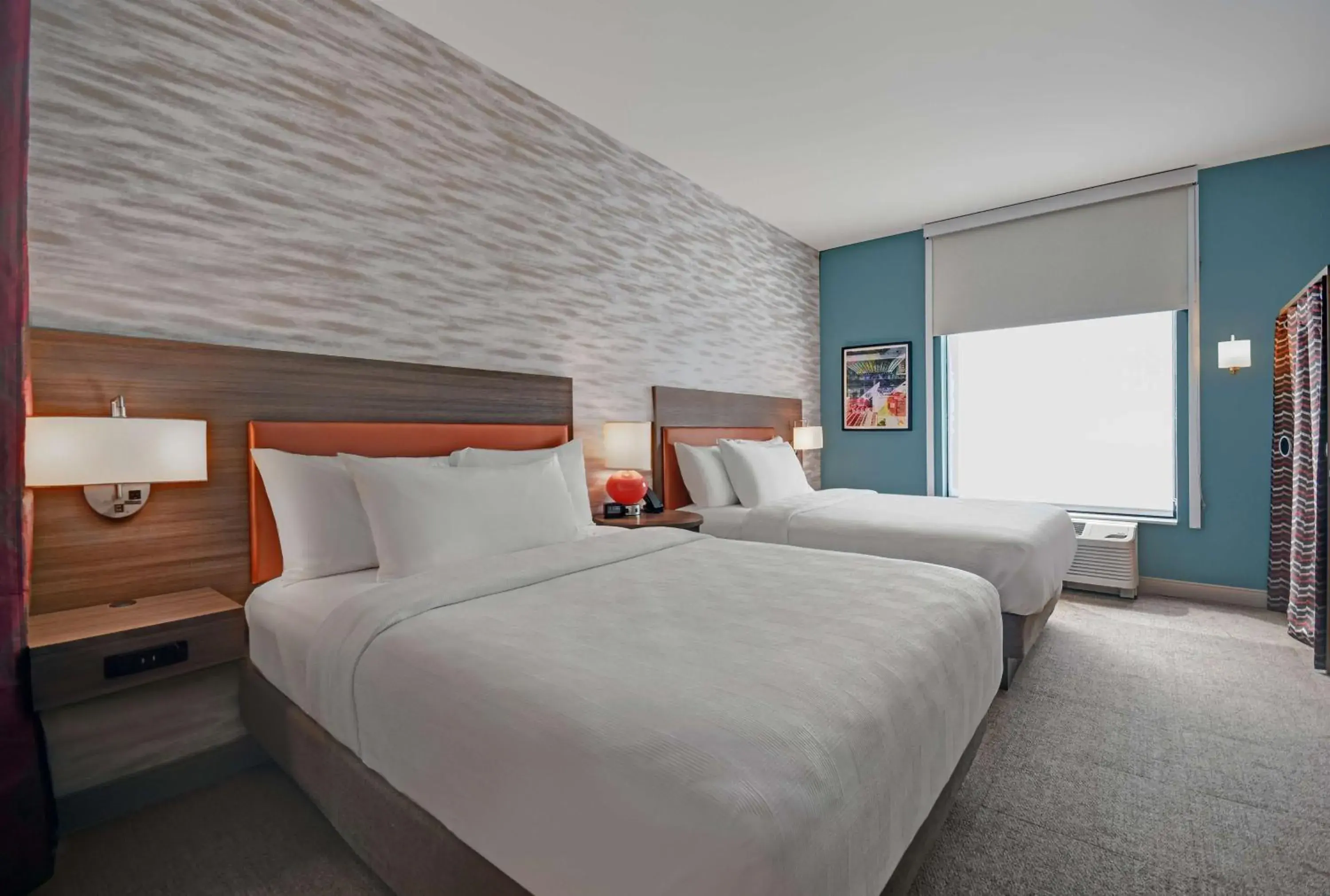 Queen Studio with Two Queen Beds - Non-Smoking in Home2 Suites By Hilton Raleigh North I-540 Queen Studio with Two Queen Beds - Non-Smoking in Home2 Suites By Hilton Raleigh North I-540