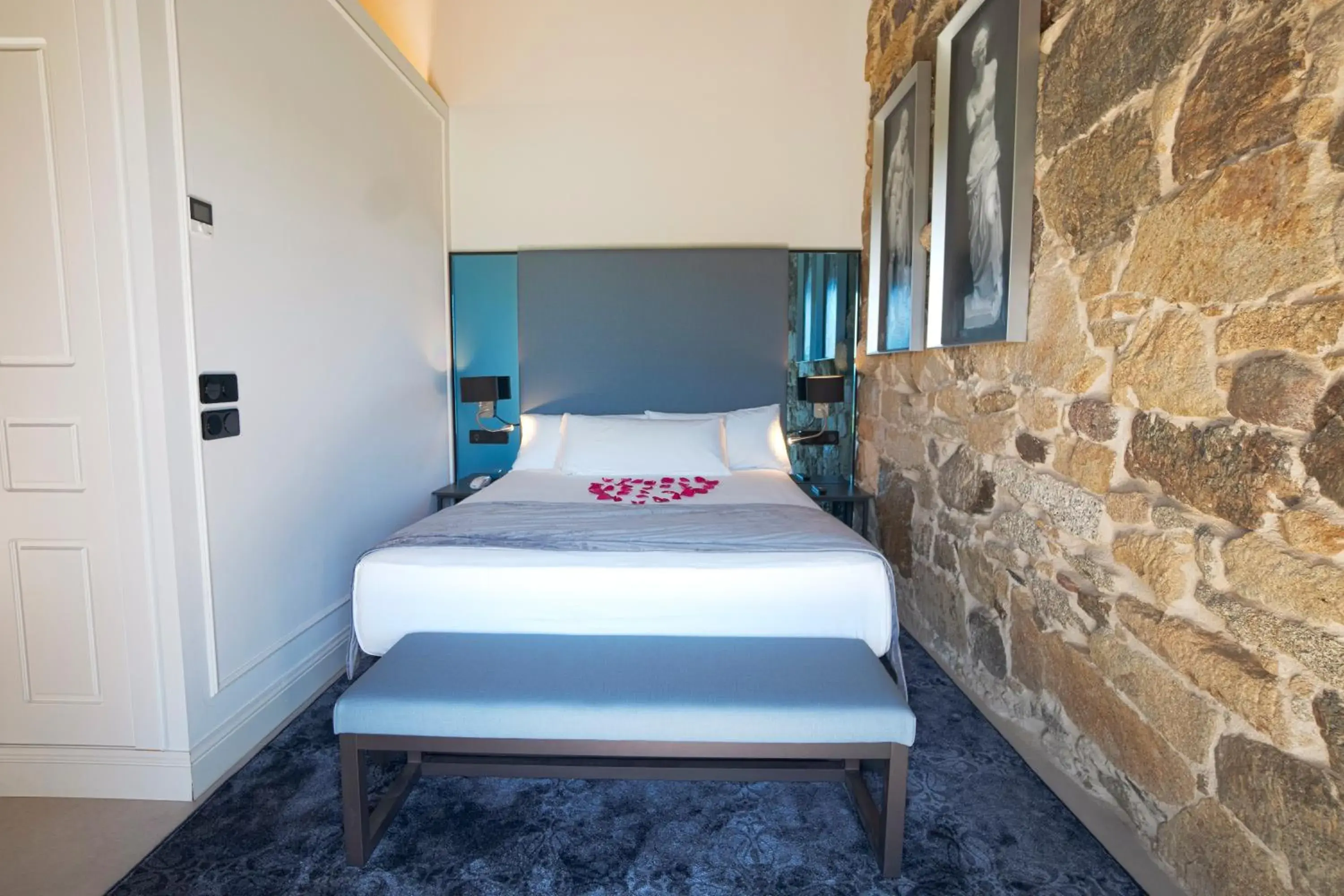 Deluxe Family Room with Terrace in Hotel As Torres da Hermida Deluxe Family Room with Terrace in Hotel As Torres da Hermida