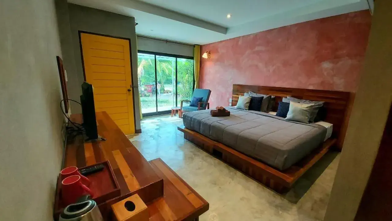 Double or Twin Room with Canal View in River CoCo @ Amphawa Double or Twin Room with Canal View in River CoCo @ Amphawa