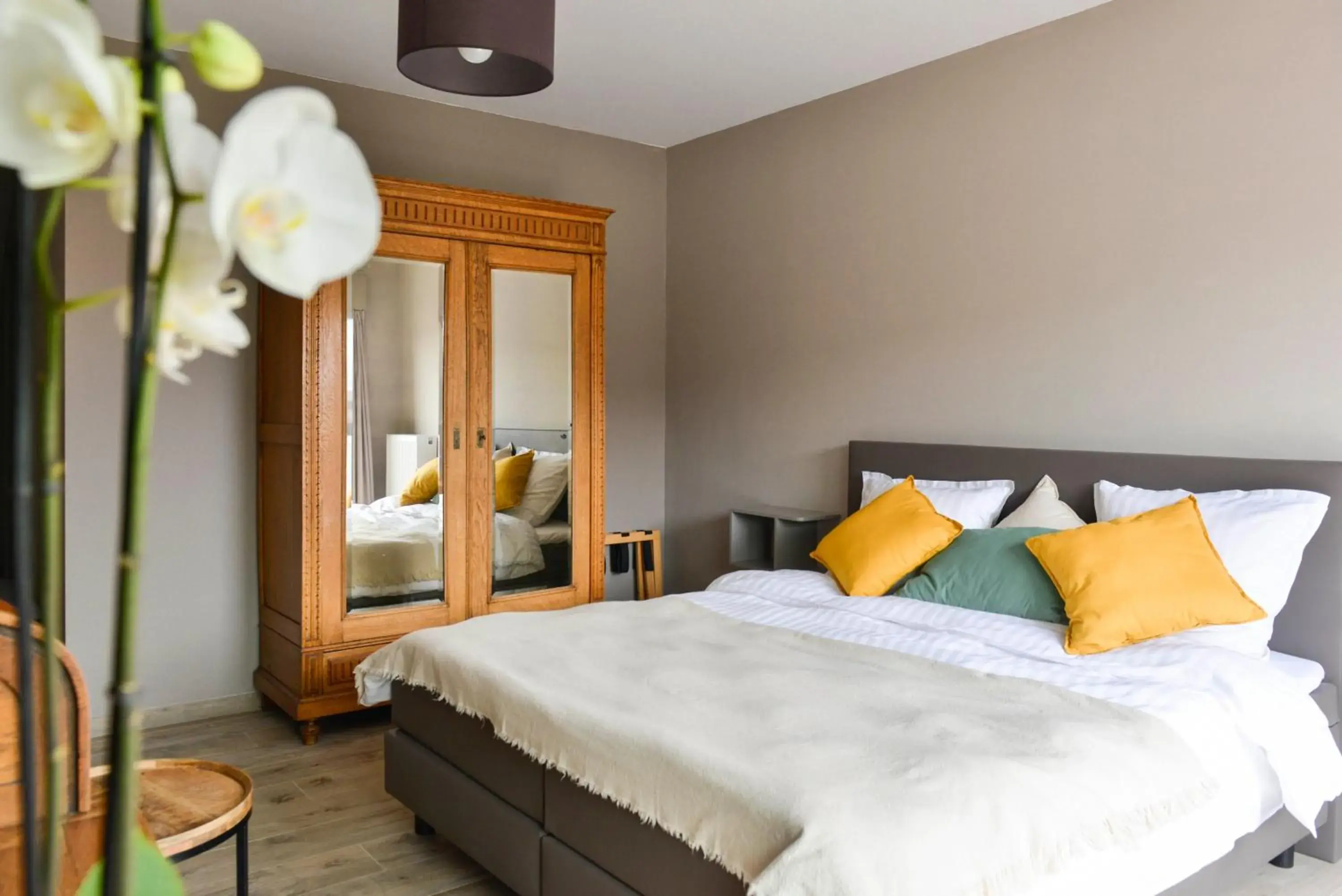 Double Room with Terrace in B&B O Chocolat Cho Double Room with Terrace in B&B O Chocolat Cho