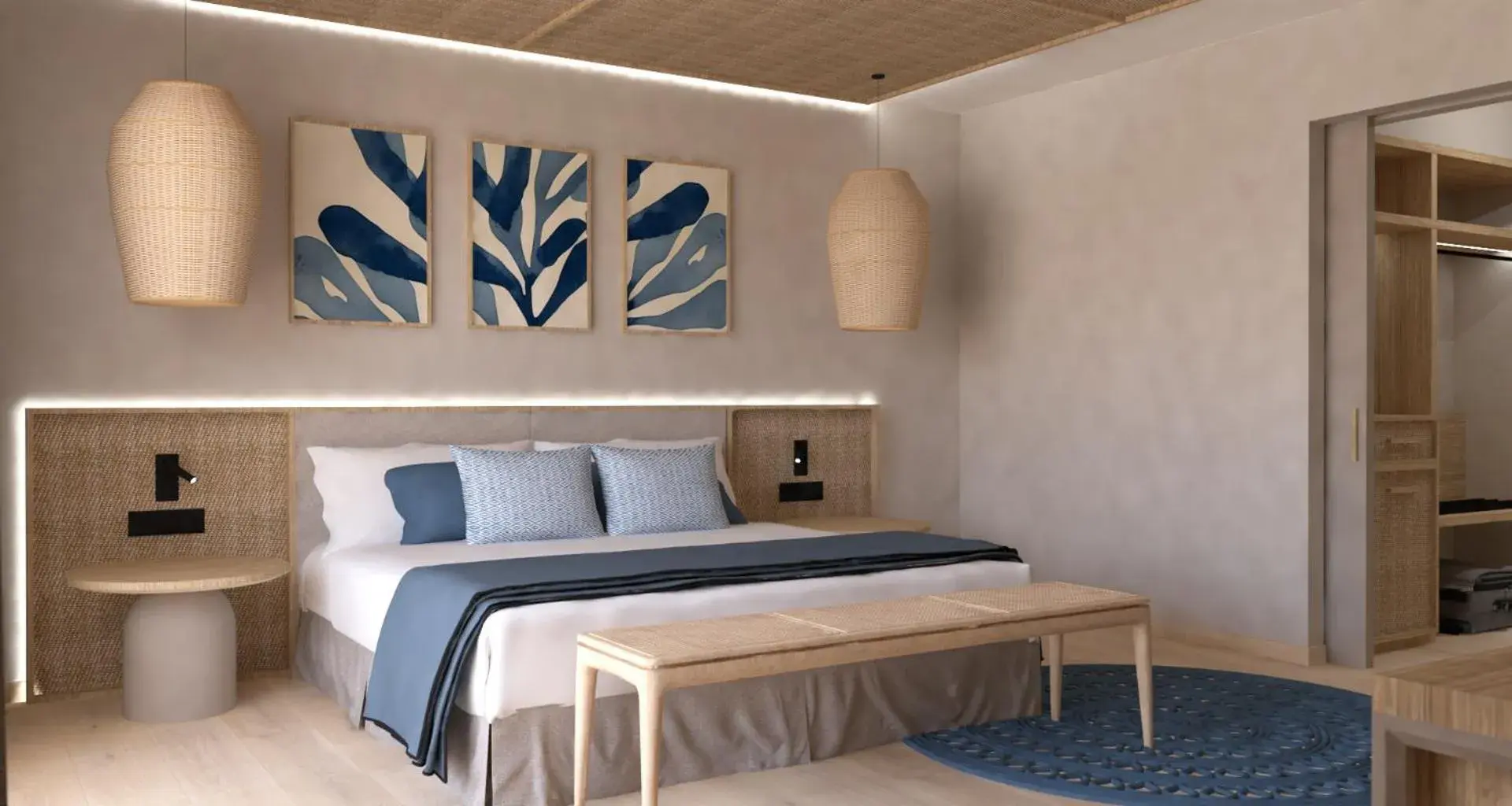 Junior Suite with Sea View in Marins Suites - Adults Only Hotel Junior Suite with Sea View in Marins Suites - Adults Only Hotel